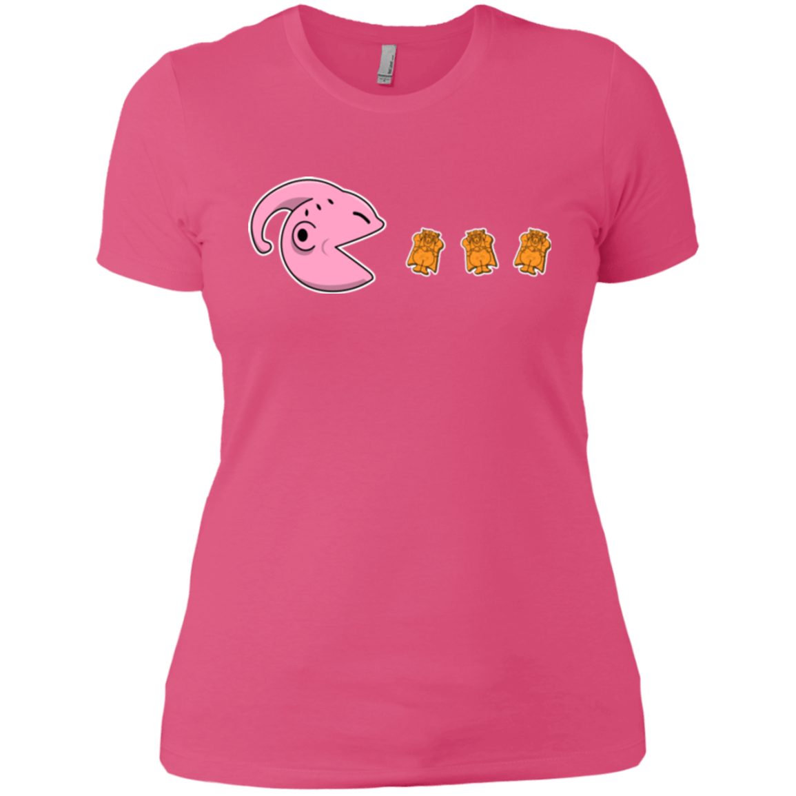 T-Shirts Hot Pink / X-Small Hungry Monster Women's Premium T-Shirt