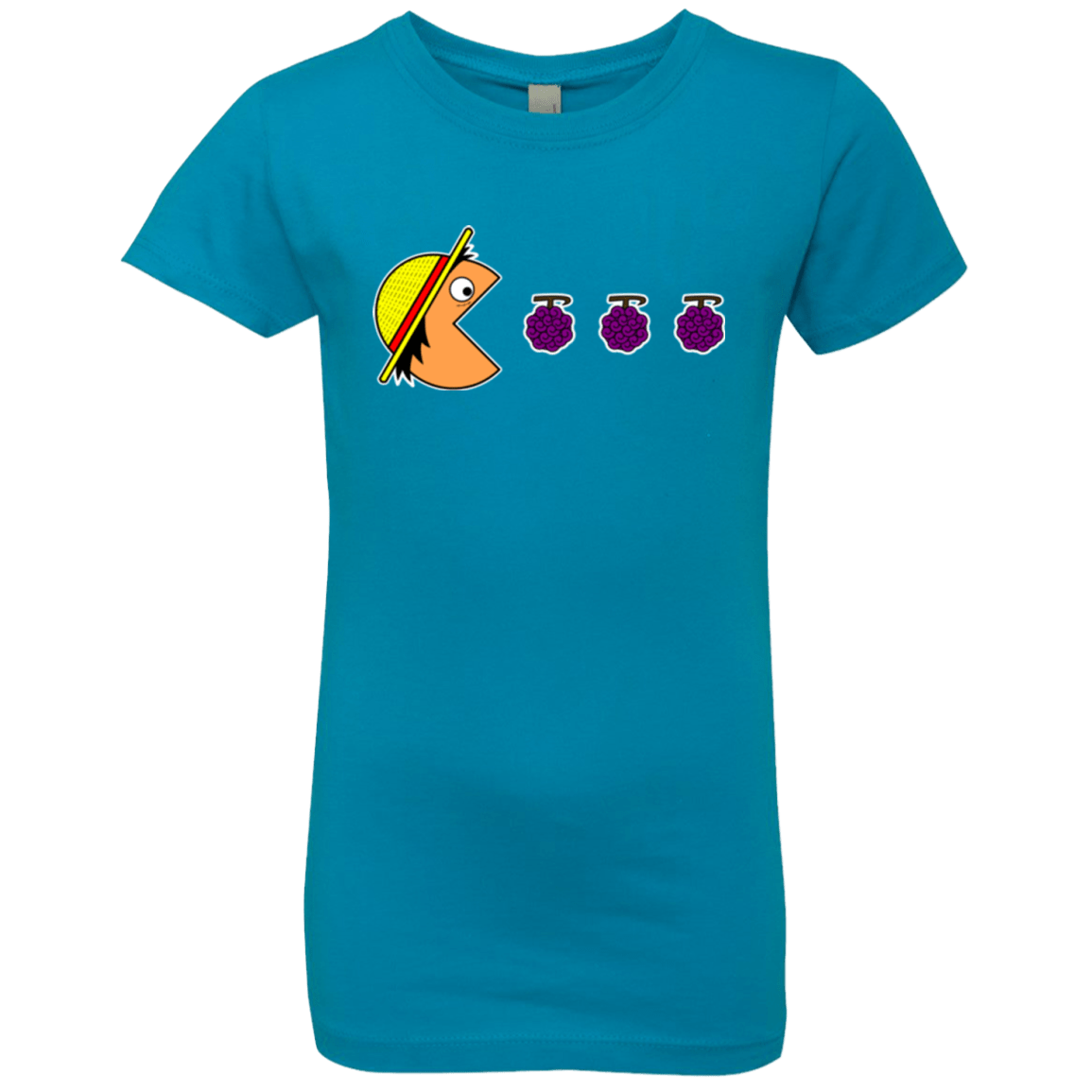 T-Shirts Turquoise / YXS Hungry Pirate Girls Premium T-Shirt