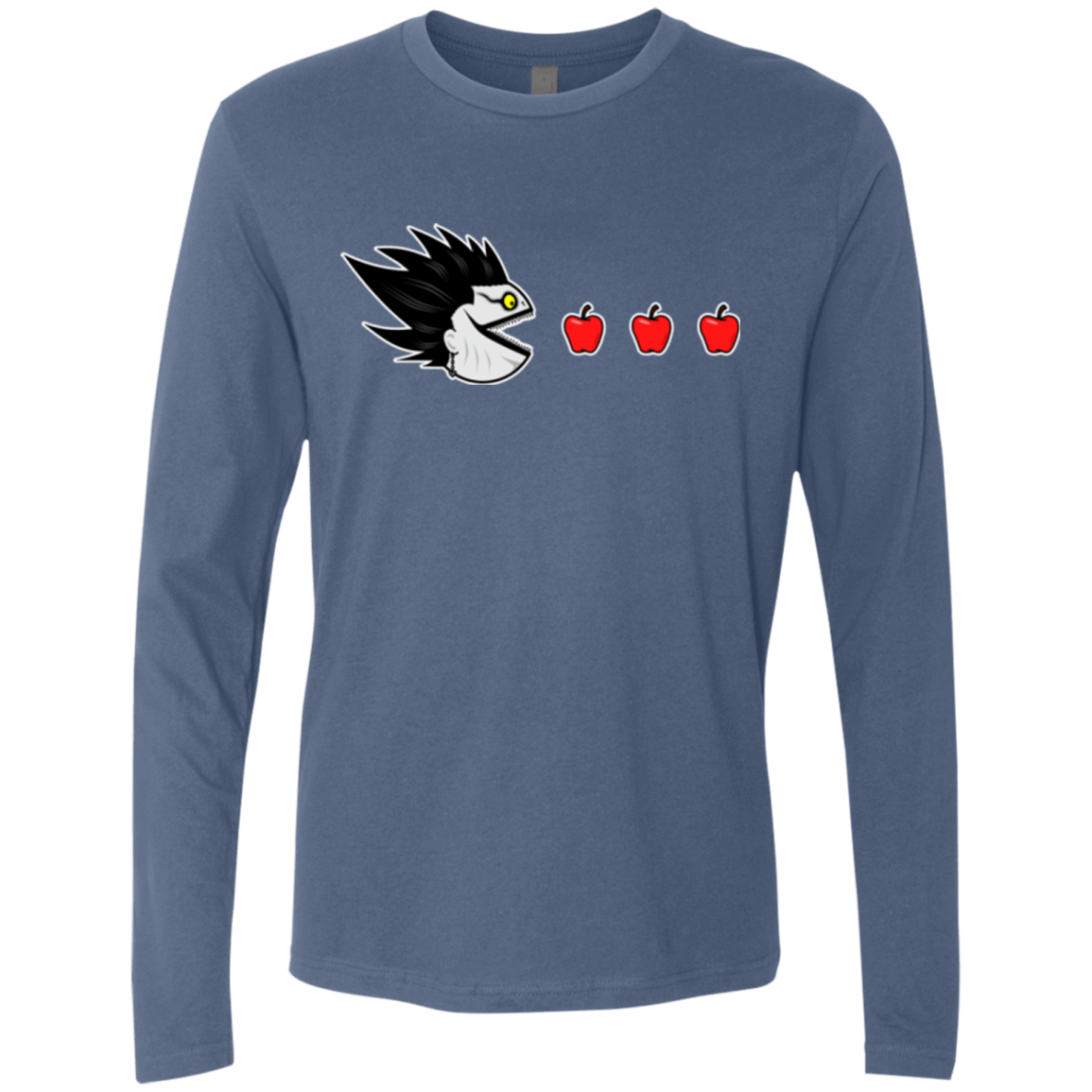 T-Shirts Indigo / Small Hungry Shinigami Men's Premium Long Sleeve