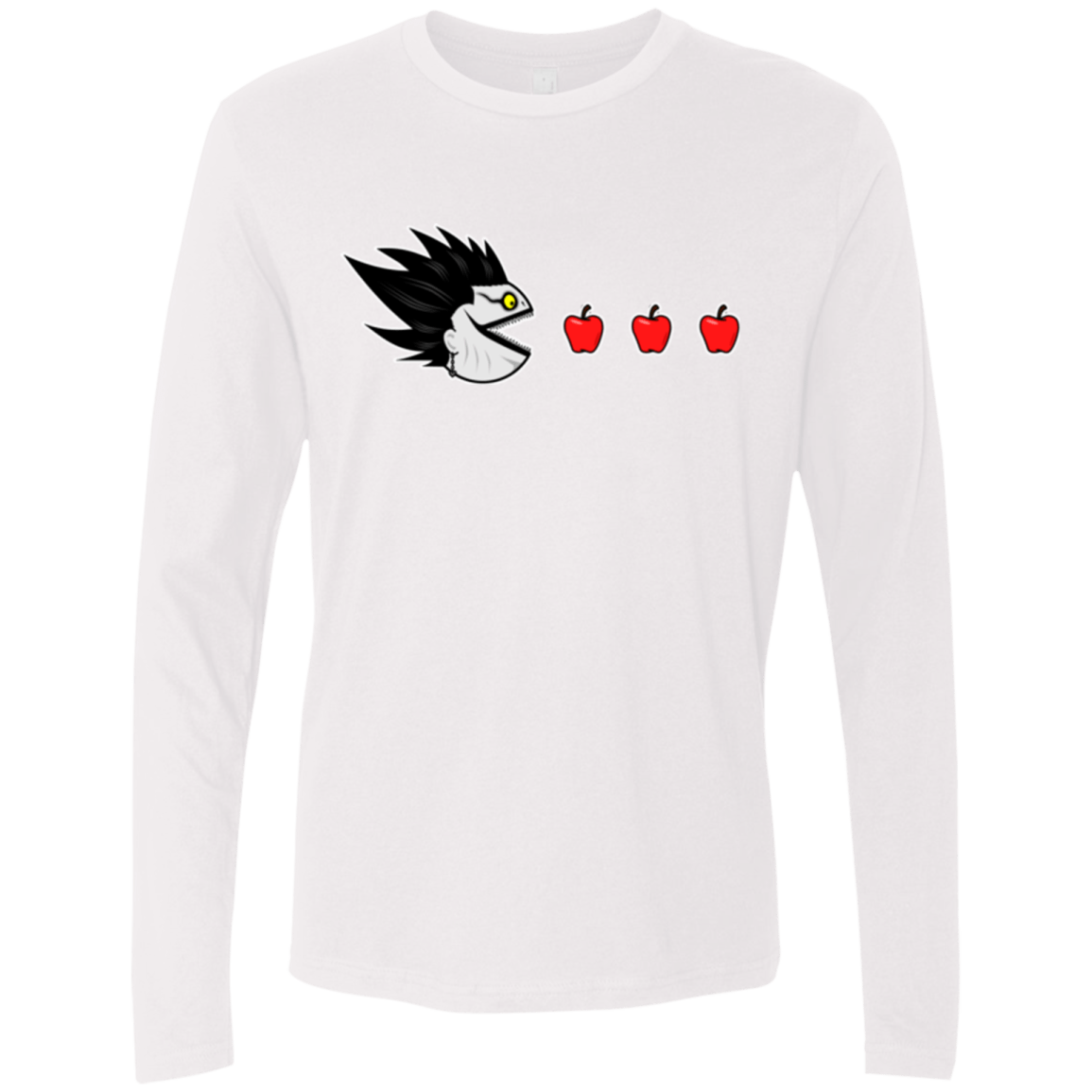 T-Shirts White / Small Hungry Shinigami Men's Premium Long Sleeve