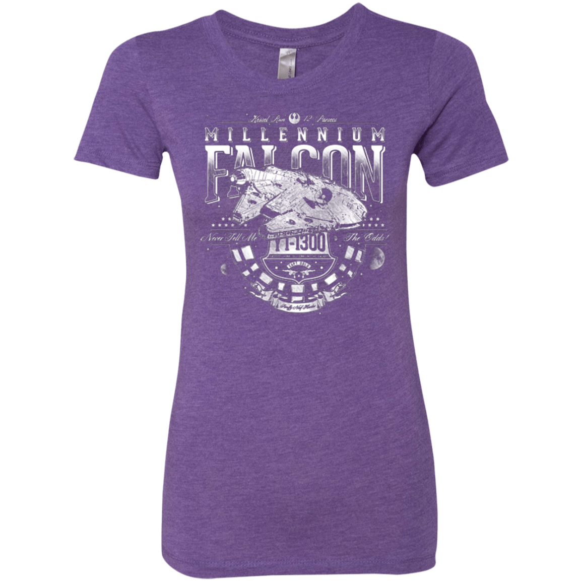 T-Shirts Purple Rush / Small Hunk A Junk Women's Triblend T-Shirt