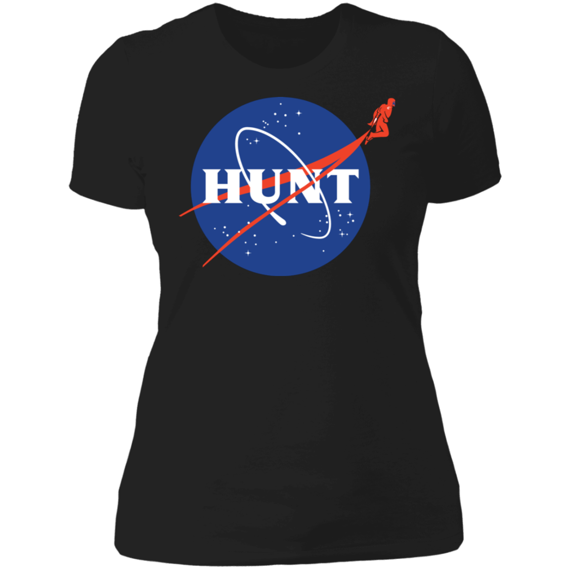 T-Shirts Black / X-Small Hunt in Space Women's Premium T-Shirt