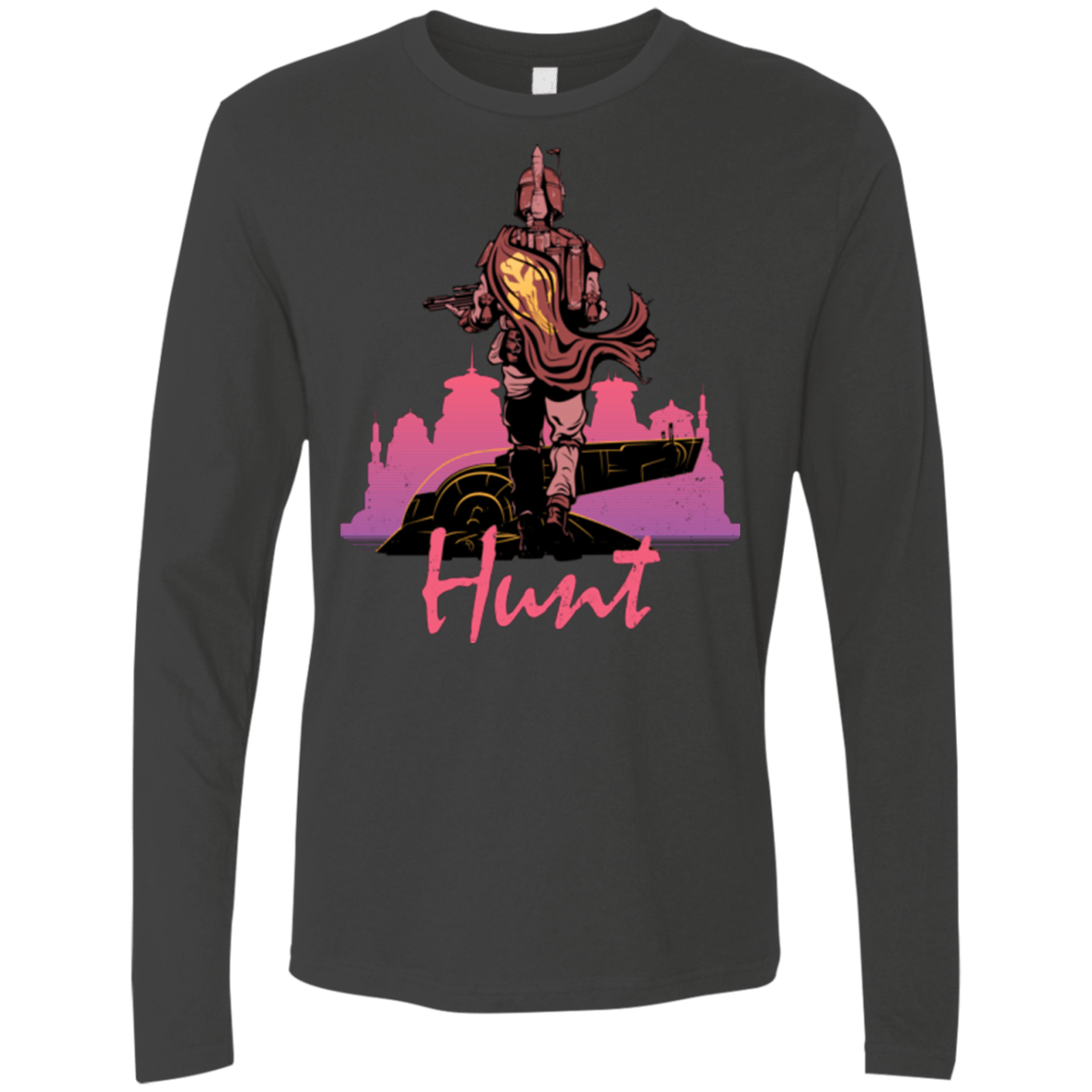 T-Shirts Heavy Metal / Small Hunt Men's Premium Long Sleeve