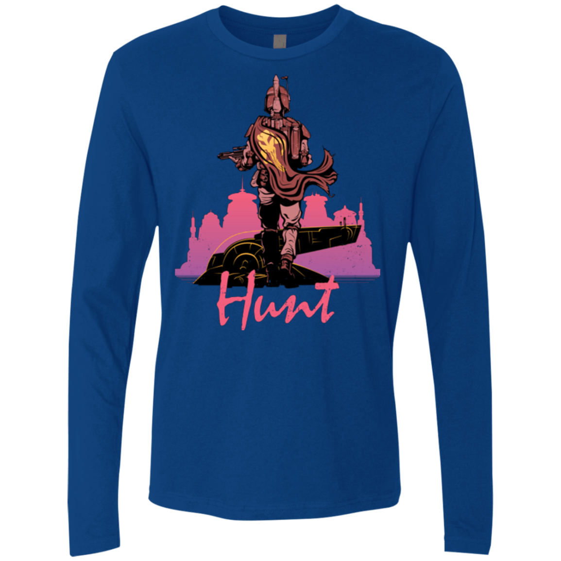 T-Shirts Royal / Small Hunt Men's Premium Long Sleeve