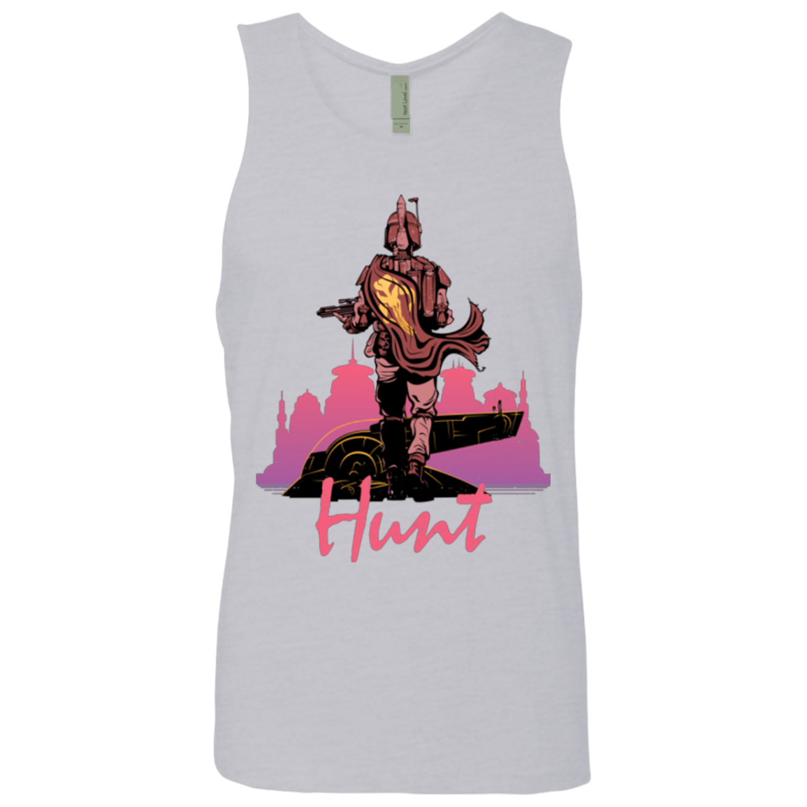 T-Shirts Heather Grey / Small Hunt Men's Premium Tank Top