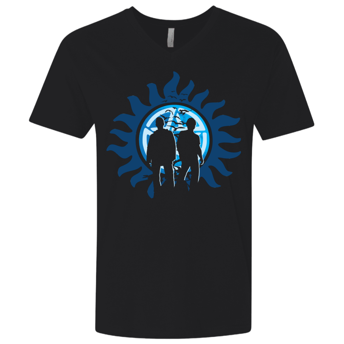 T-Shirts Black / X-Small Hunt Or Be Hunted Men's Premium V-Neck