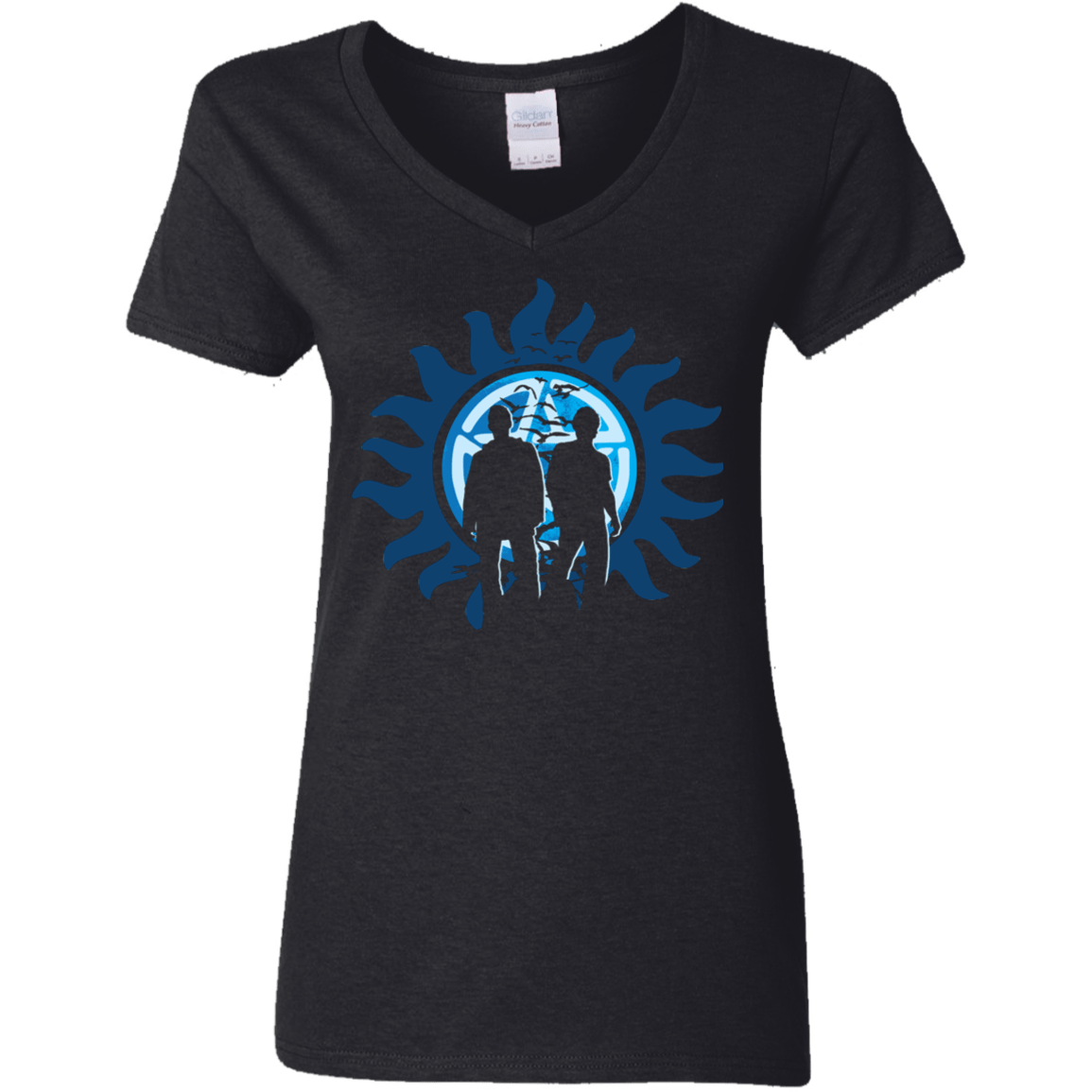 T-Shirts Black / S Hunt Or Be Hunted Women's V-Neck T-Shirt