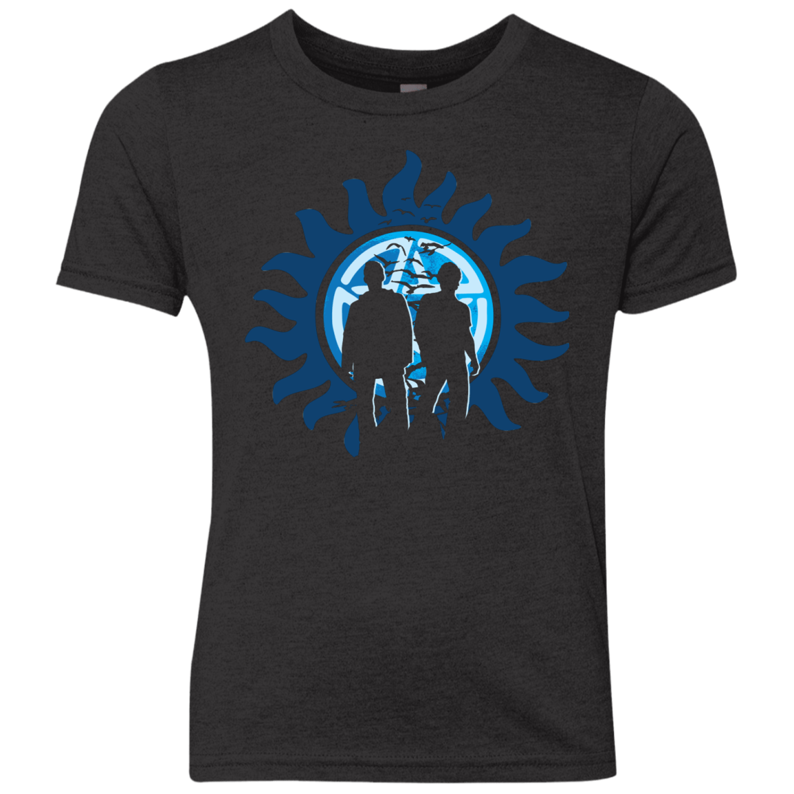 T-Shirts Vintage Black / YXS Hunt Or Be Hunted Youth Triblend T-Shirt