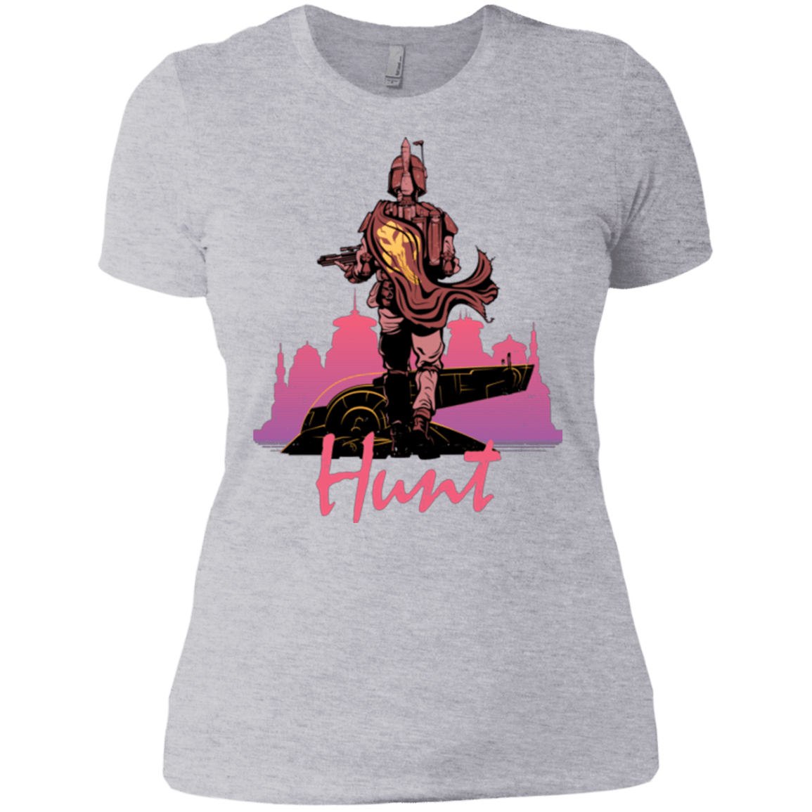 T-Shirts Heather Grey / X-Small Hunt Women's Premium T-Shirt