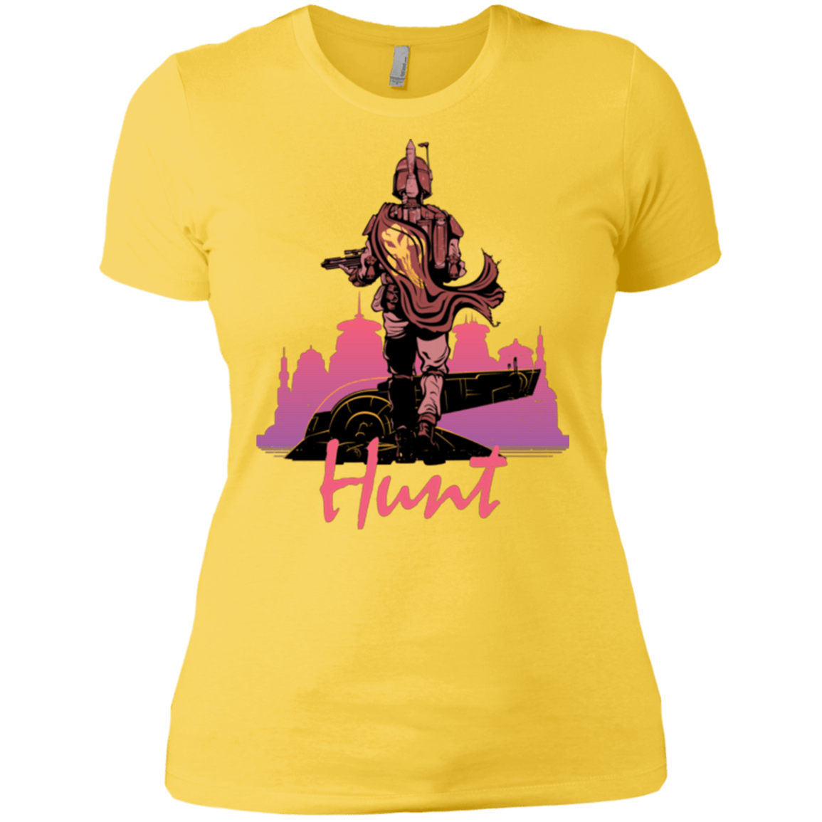 T-Shirts Vibrant Yellow / X-Small Hunt Women's Premium T-Shirt