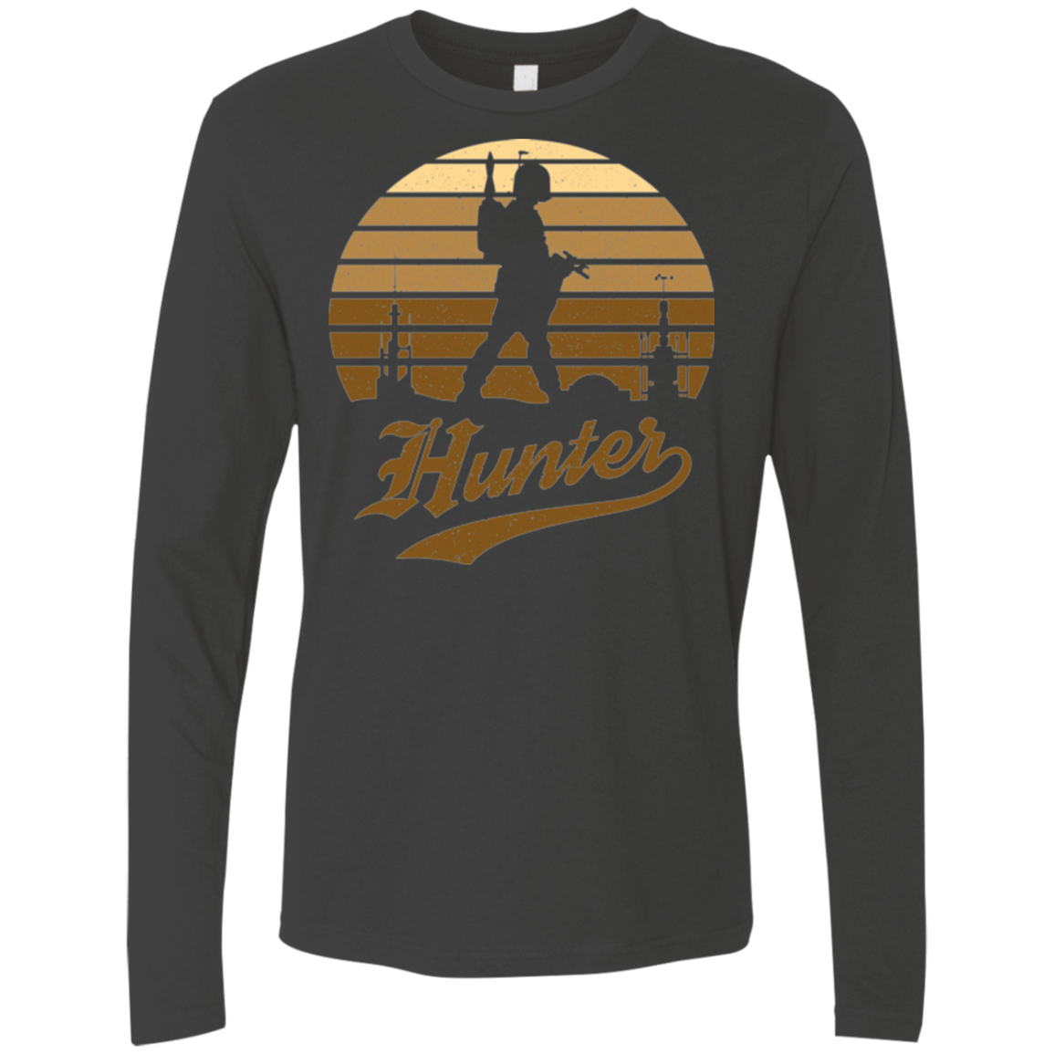 T-Shirts Heavy Metal / Small Hunter (1) Men's Premium Long Sleeve