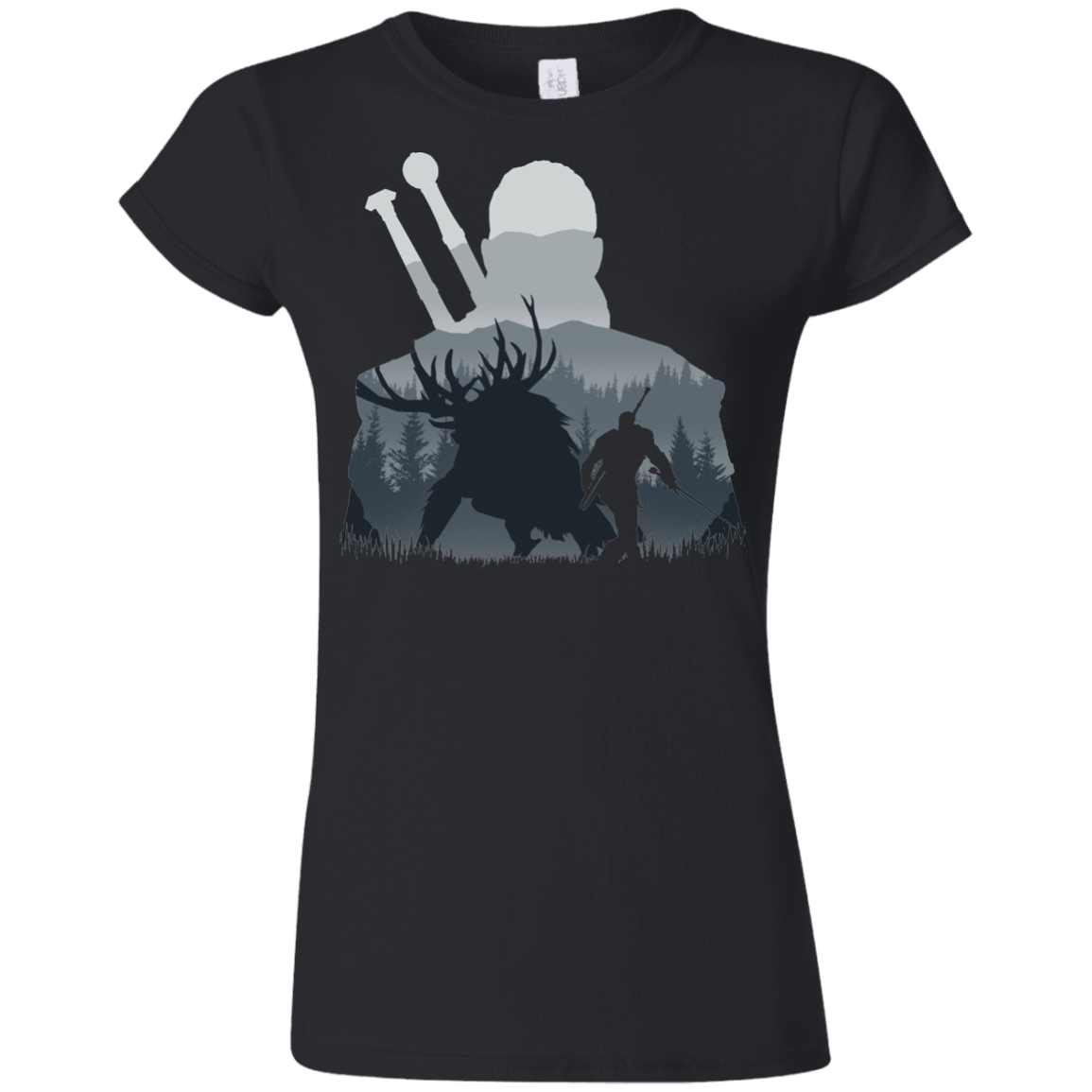 T-Shirts Black / S Hunter Junior Slimmer-Fit T-Shirt