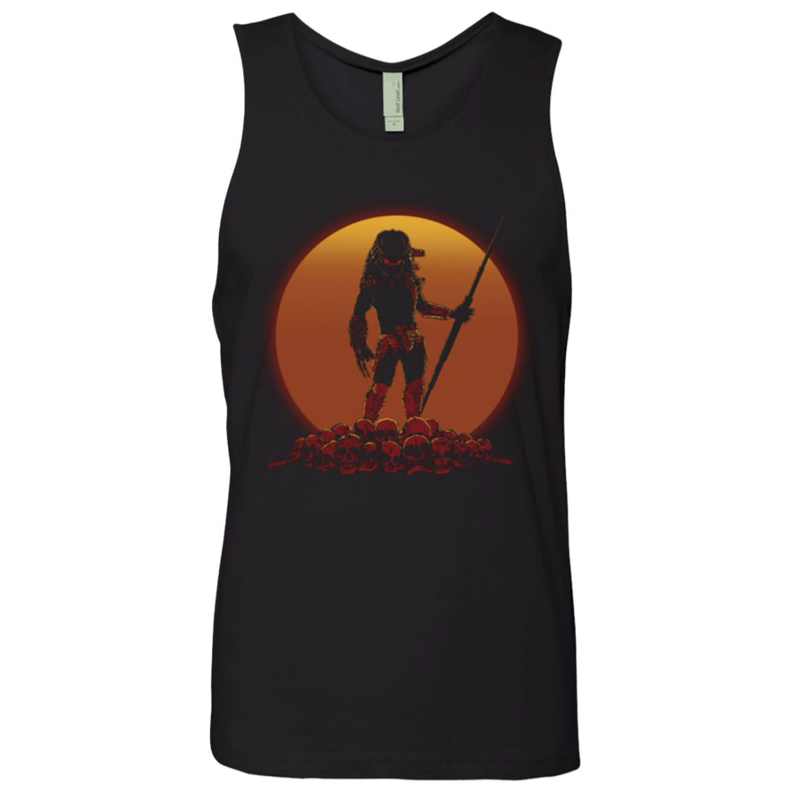 T-Shirts Black / Small Hunter on Sunset Men's Premium Tank Top