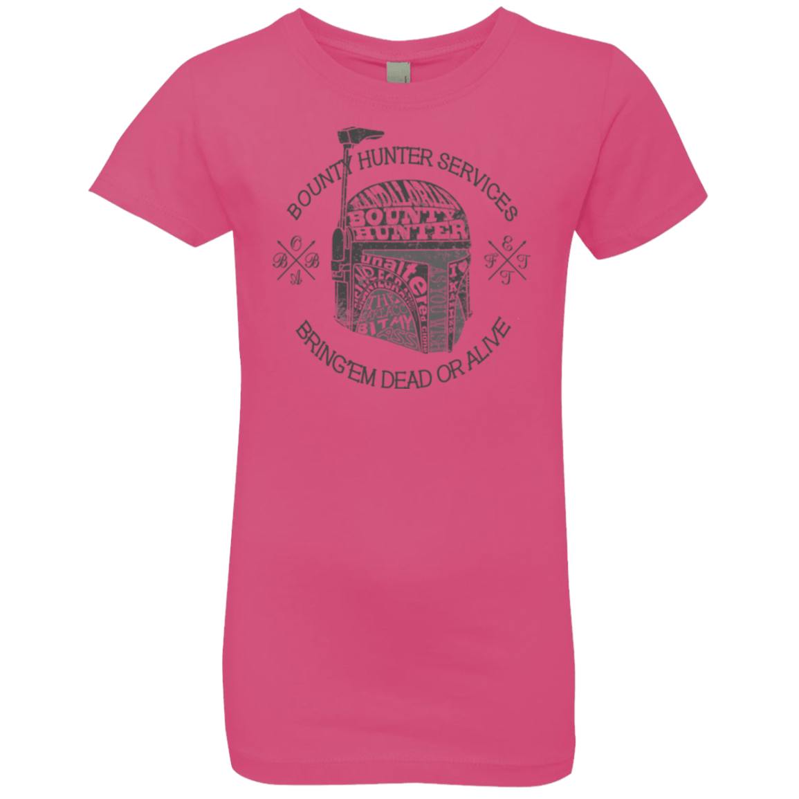 T-Shirts Hot Pink / YXS Hunter services Girls Premium T-Shirt