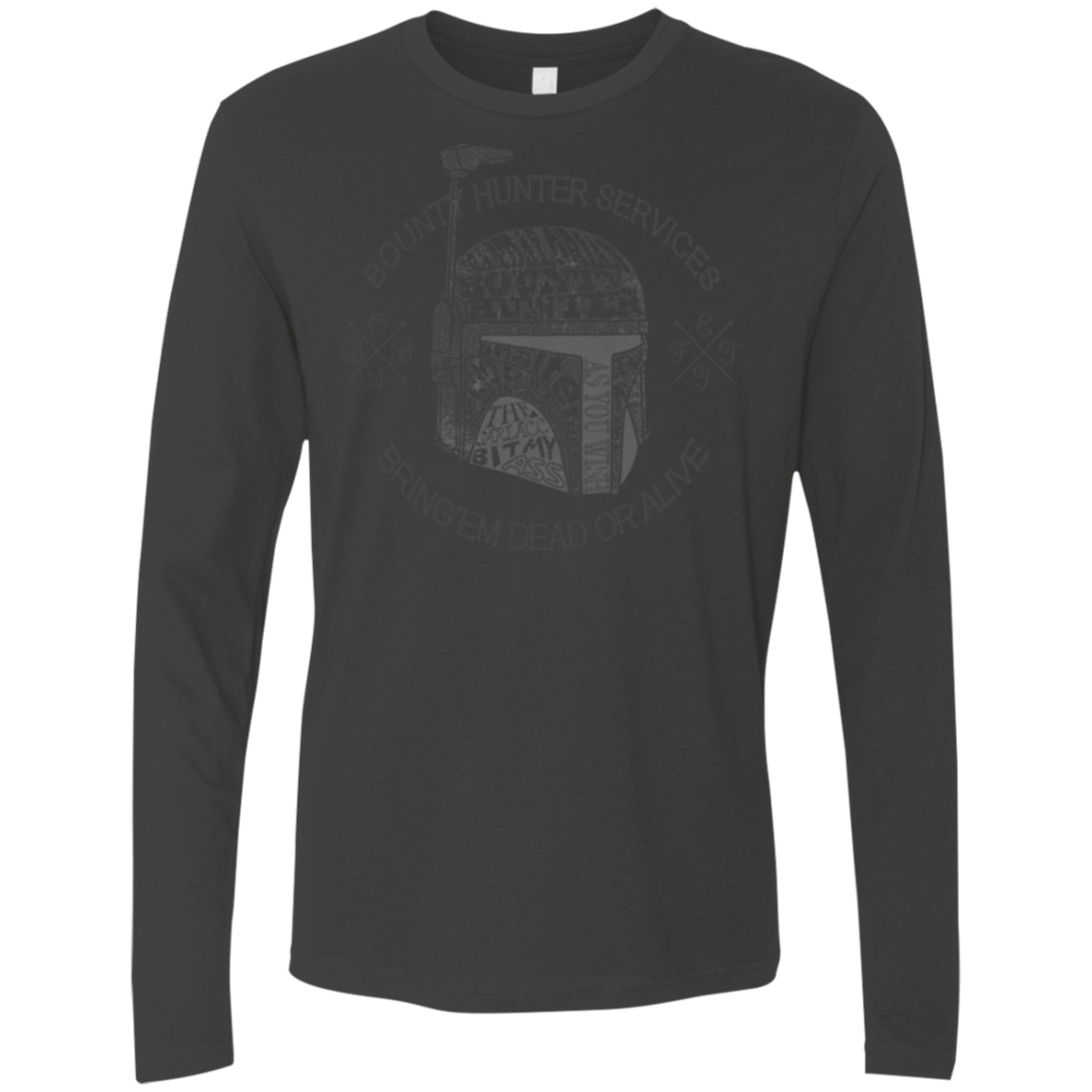 T-Shirts Heavy Metal / S Hunter services Men's Premium Long Sleeve