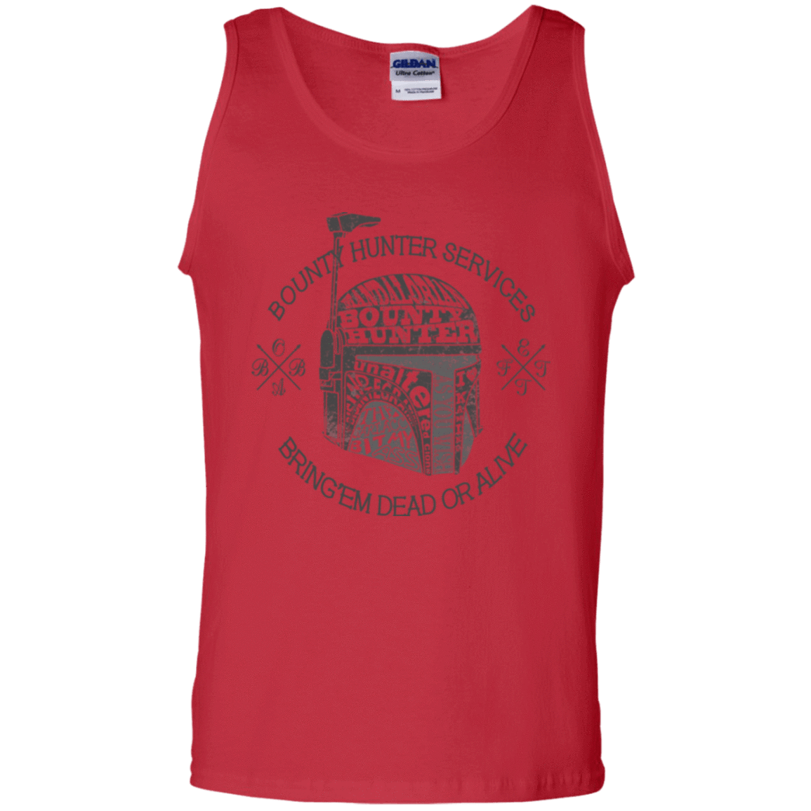 T-Shirts Red / S Hunter services Men's Tank Top