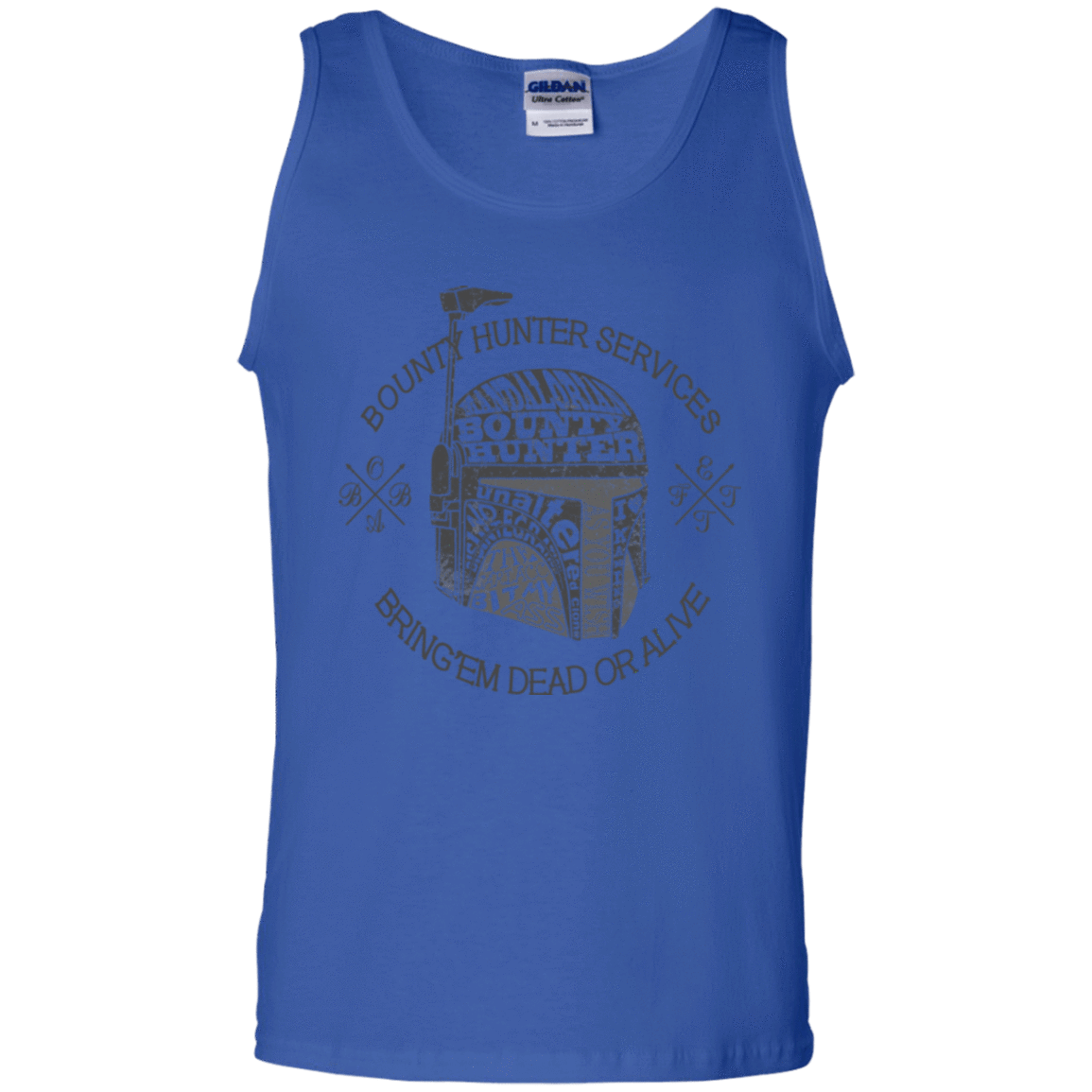 T-Shirts Royal / S Hunter services Men's Tank Top