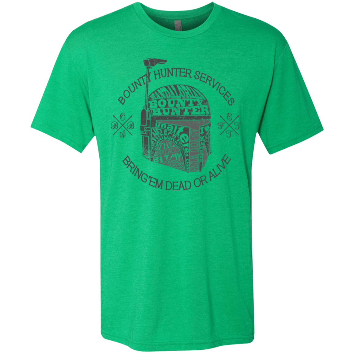 T-Shirts Envy / S Hunter services Men's Triblend T-Shirt