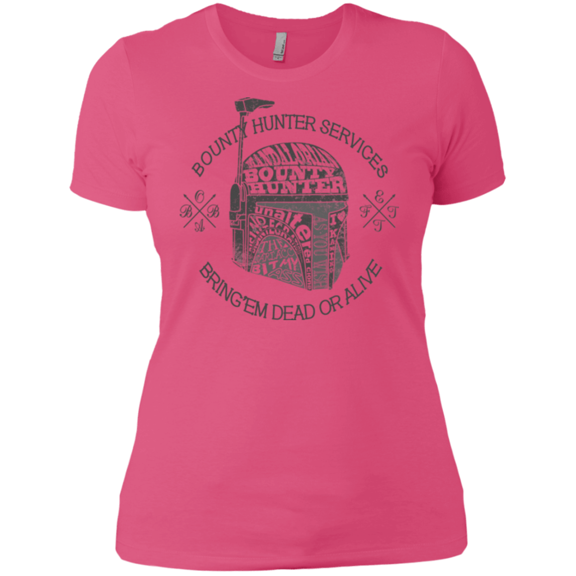 T-Shirts Hot Pink / X-Small Hunter services Women's Premium T-Shirt