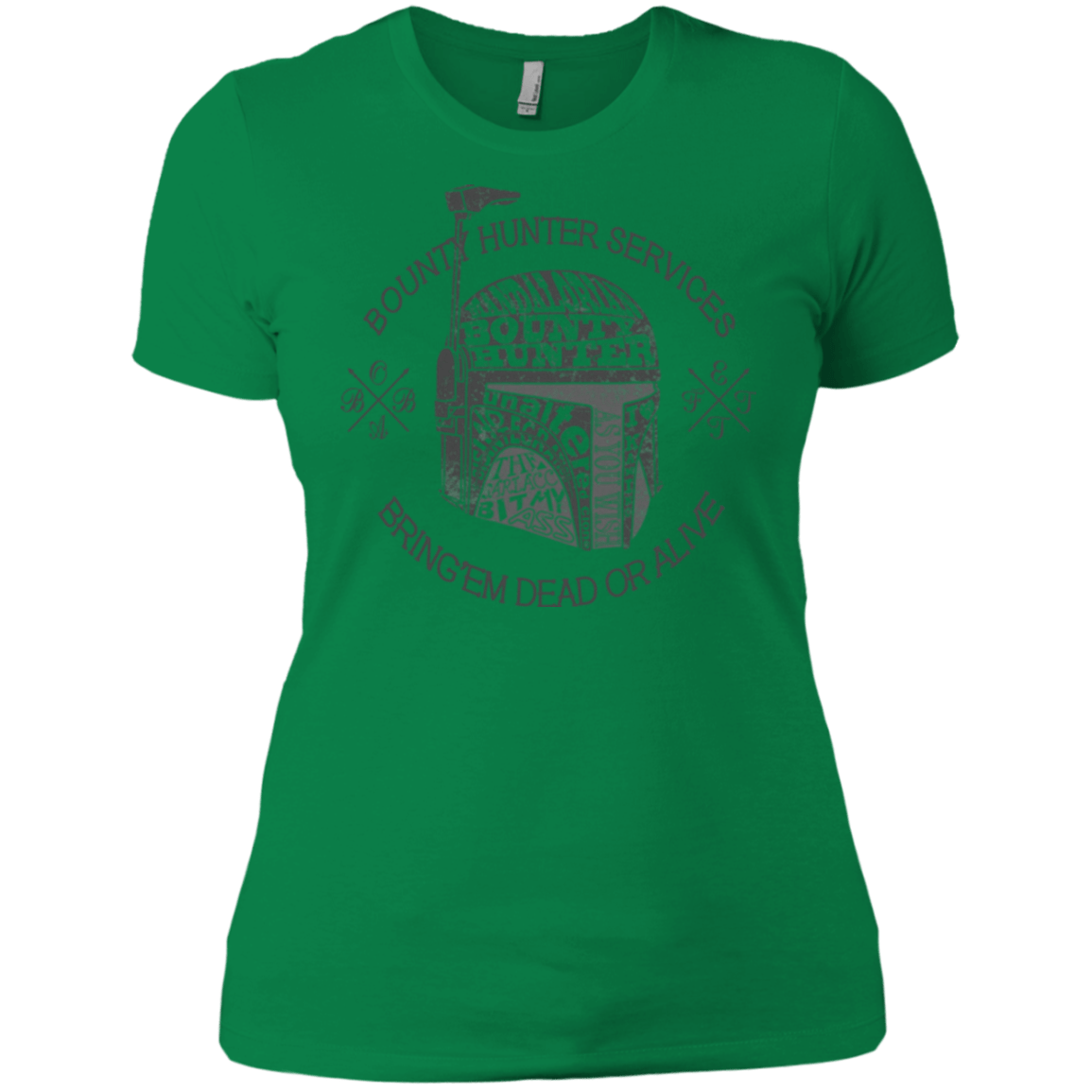 T-Shirts Kelly Green / X-Small Hunter services Women's Premium T-Shirt
