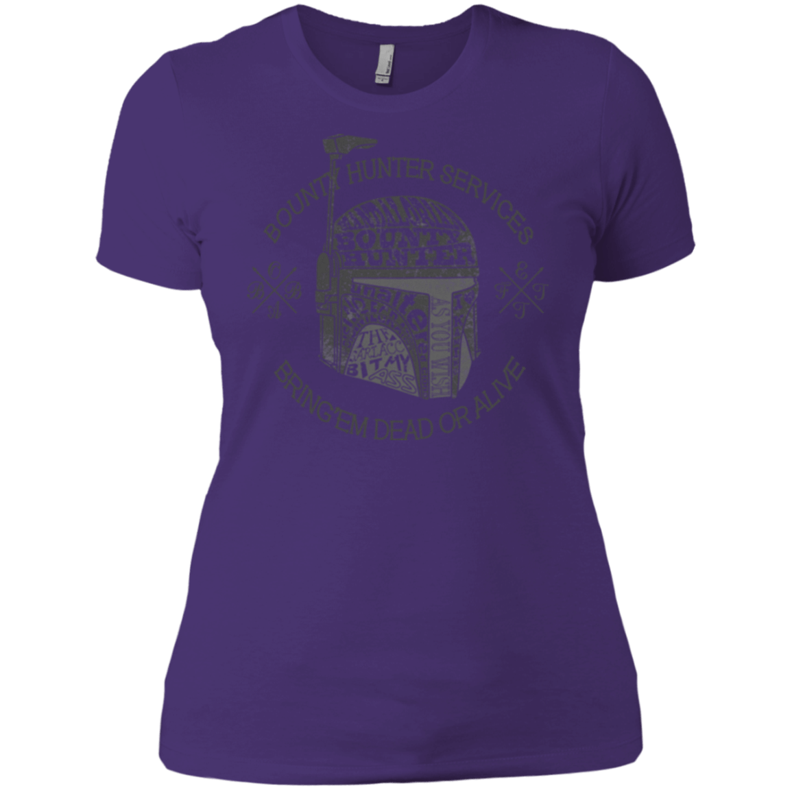 T-Shirts Purple Rush/ / X-Small Hunter services Women's Premium T-Shirt