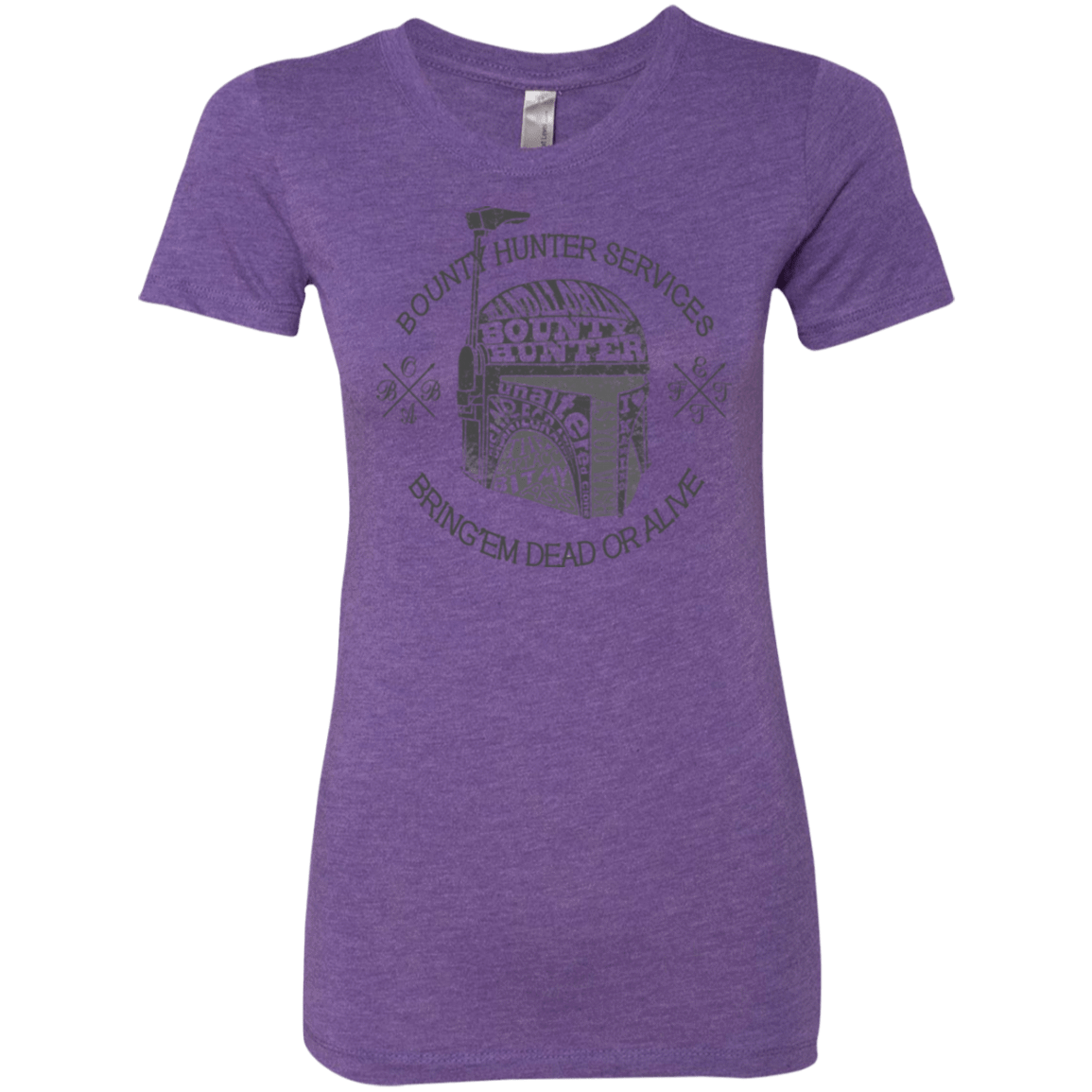 T-Shirts Purple Rush / S Hunter services Women's Triblend T-Shirt