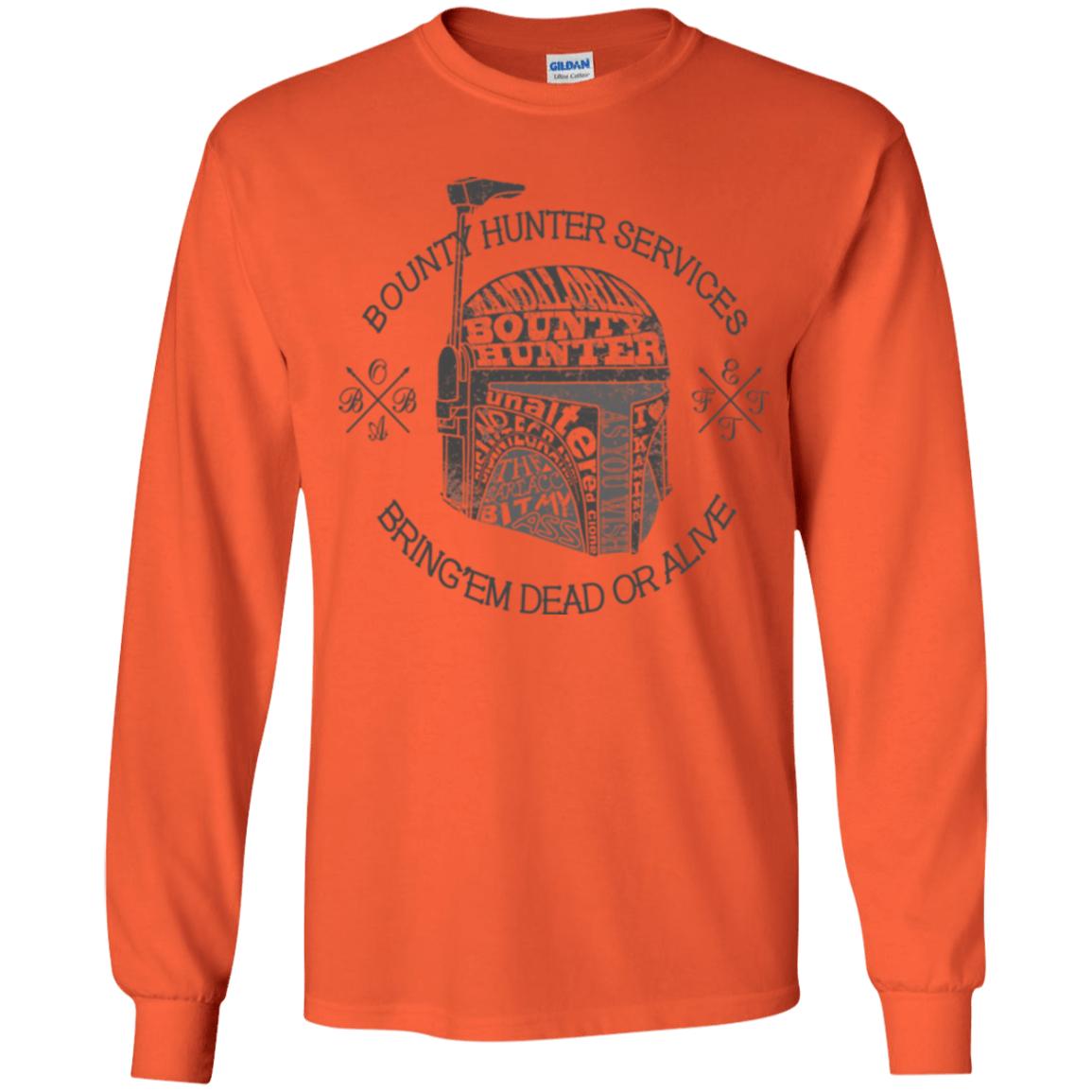 T-Shirts Orange / YS Hunter services Youth Long Sleeve T-Shirt