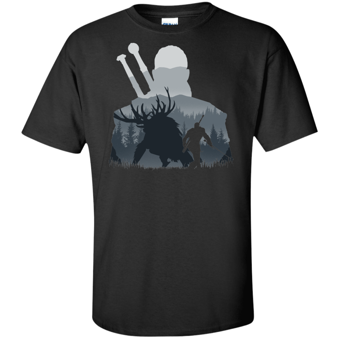 T-Shirts Black / XLT Hunter Tall T-Shirt