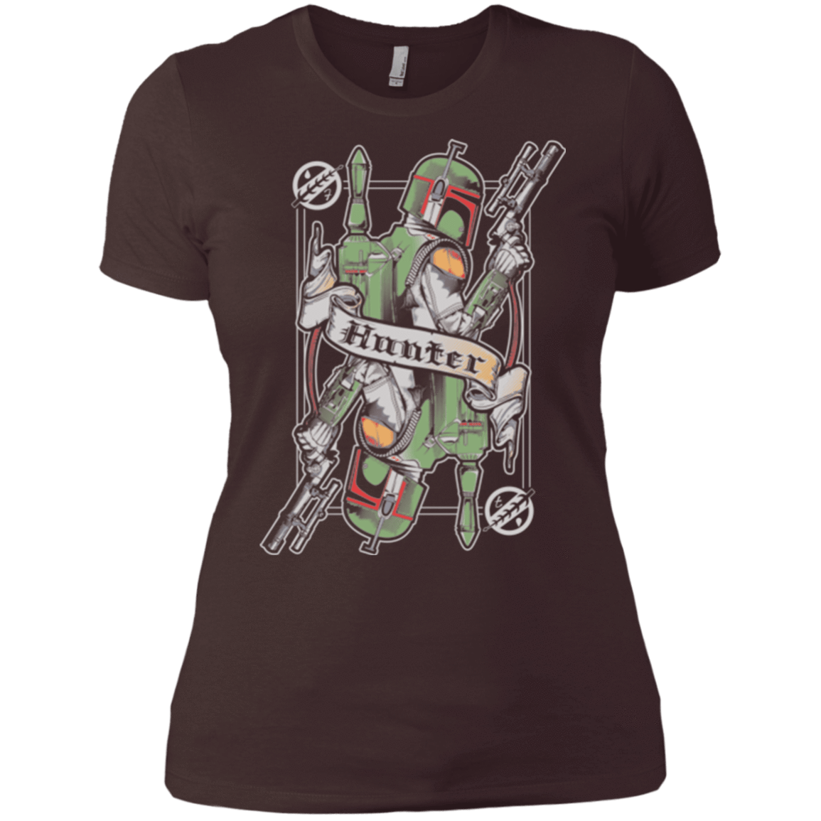 T-Shirts Dark Chocolate / X-Small Hunter Women's Premium T-Shirt