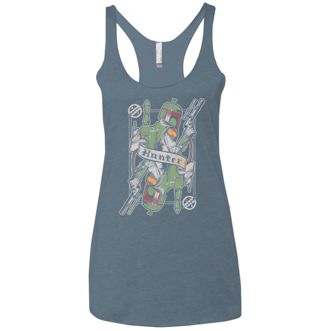 T-Shirts Indigo / X-Small Hunter Women's Triblend Racerback Tank