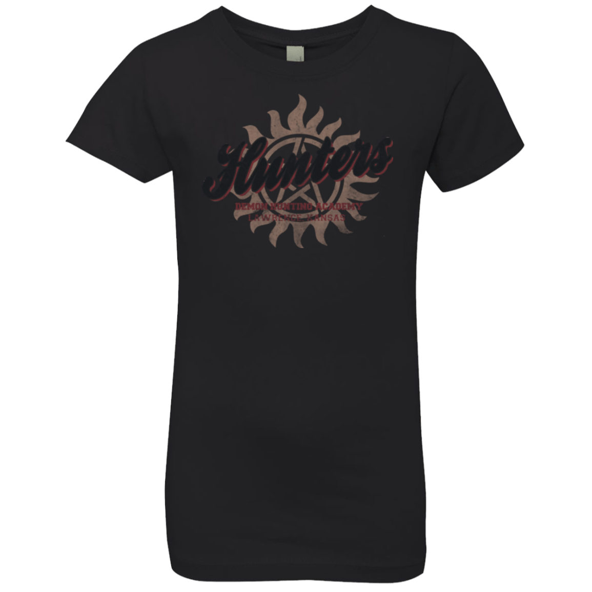 T-Shirts Black / YXS Hunters Academy Girls Premium T-Shirt