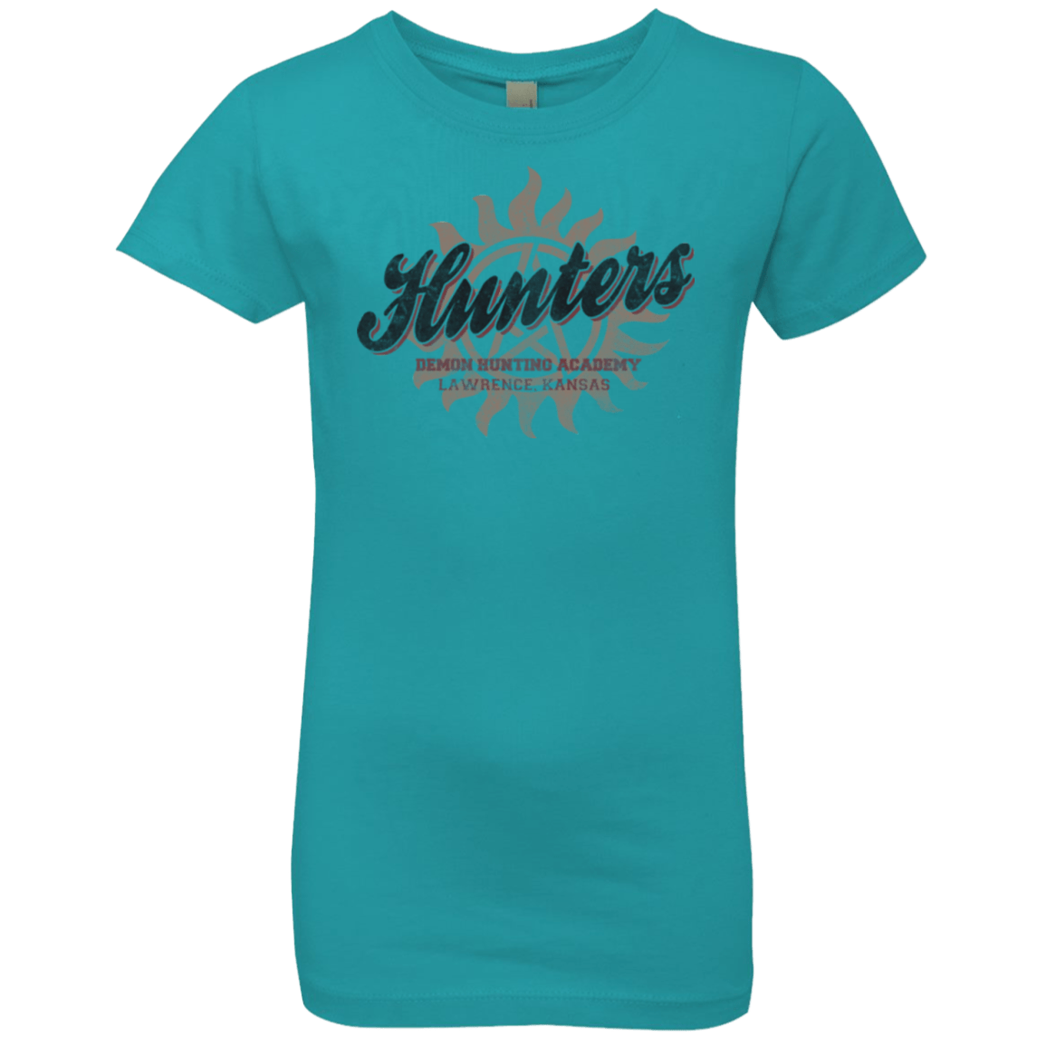 T-Shirts Tahiti Blue / YXS Hunters Academy Girls Premium T-Shirt