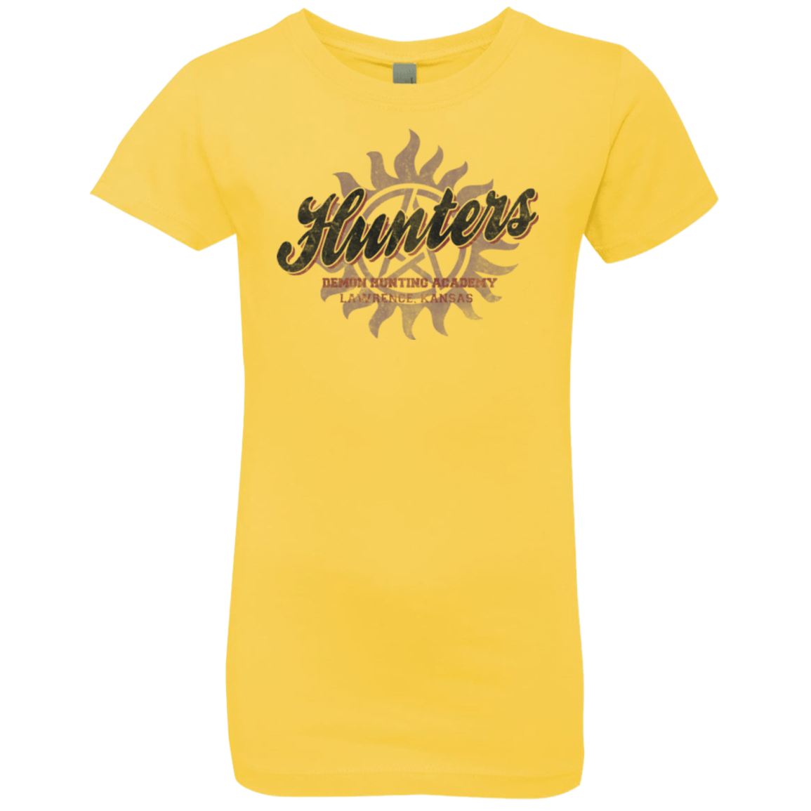 T-Shirts Vibrant Yellow / YXS Hunters Academy Girls Premium T-Shirt