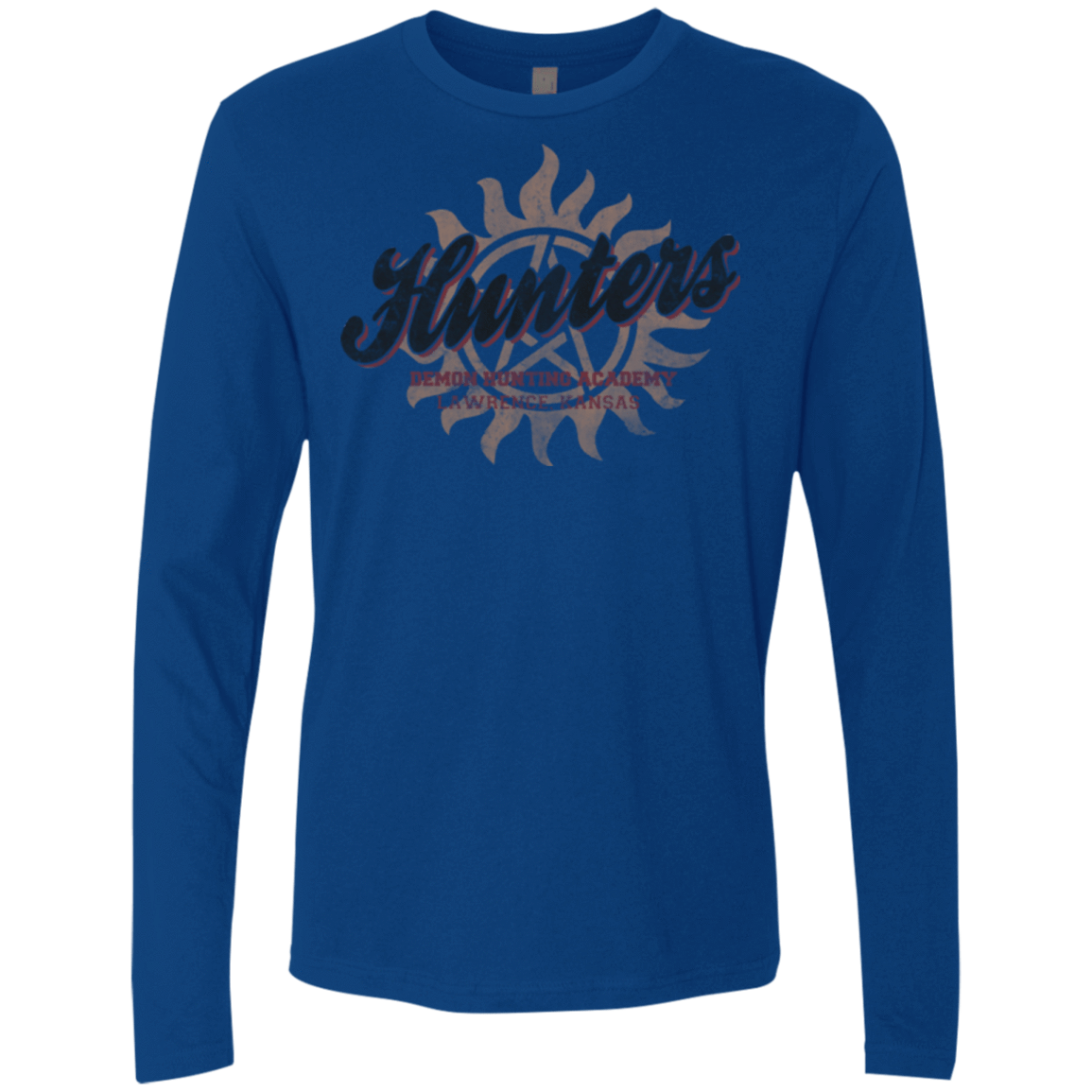 T-Shirts Royal / Small Hunters Academy Men's Premium Long Sleeve