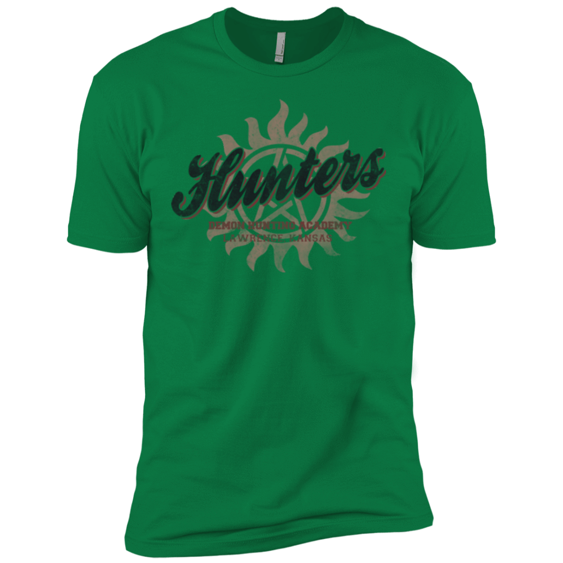 T-Shirts Kelly Green / X-Small Hunters Academy Men's Premium T-Shirt