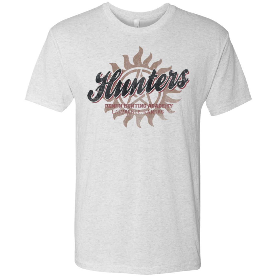 T-Shirts Heather White / Small Hunters Academy Men's Triblend T-Shirt