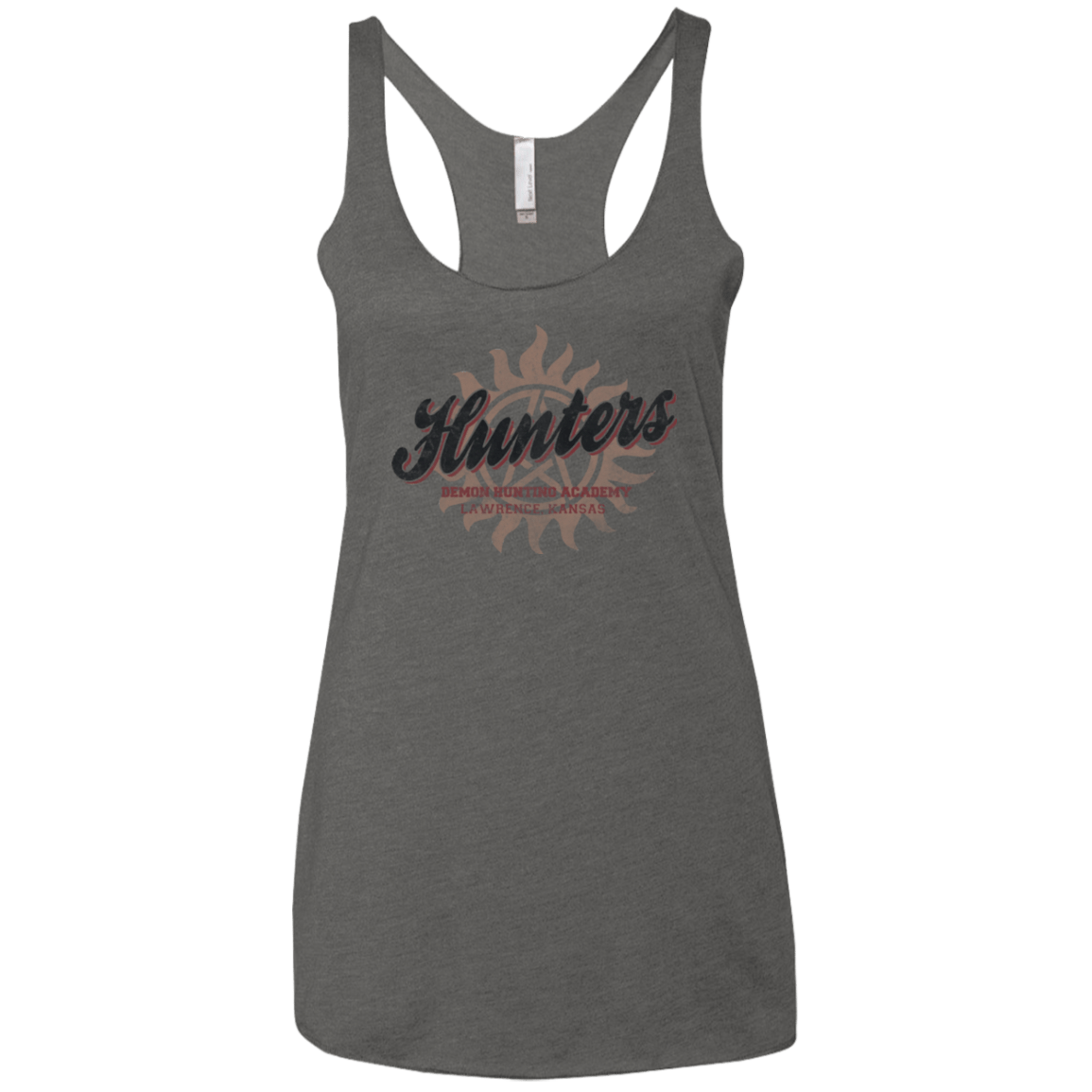 T-Shirts Premium Heather / X-Small Hunters Academy Women's Triblend Racerback Tank