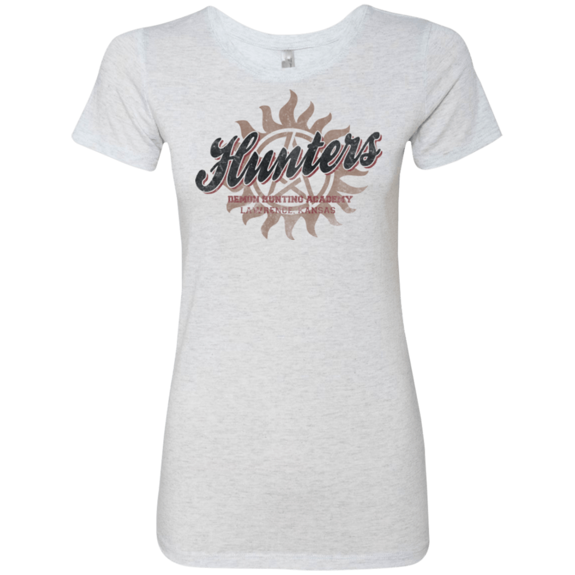 T-Shirts Heather White / Small Hunters Academy Women's Triblend T-Shirt