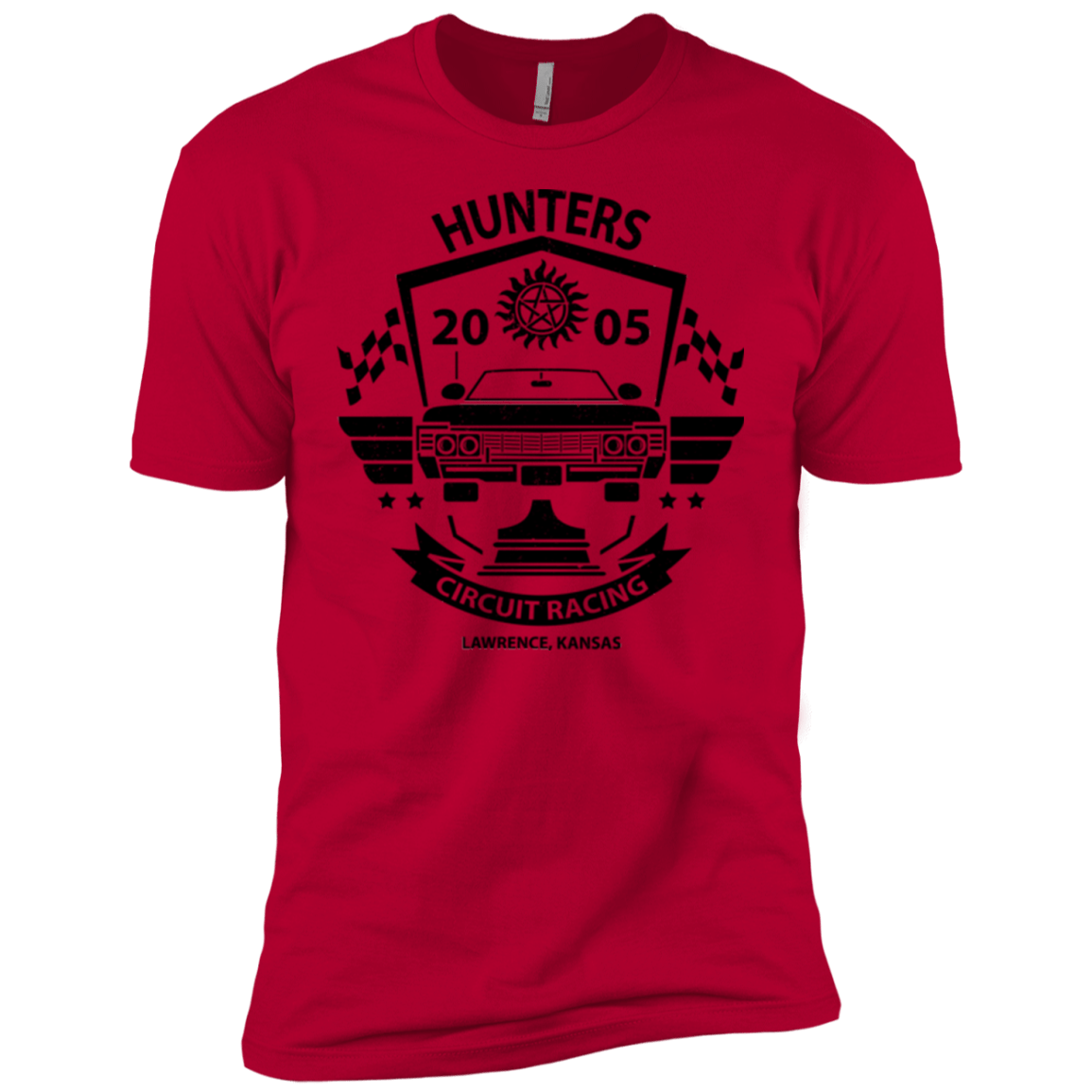 T-Shirts Red / YXS Hunters Circuit Boys Premium T-Shirt