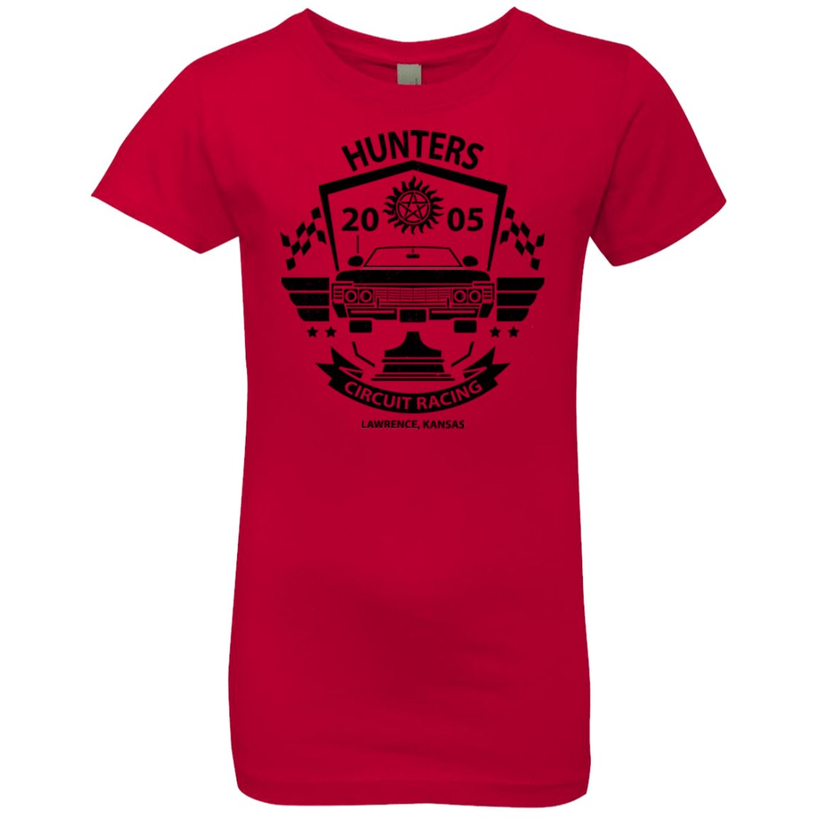 T-Shirts Red / YXS Hunters Circuit Girls Premium T-Shirt