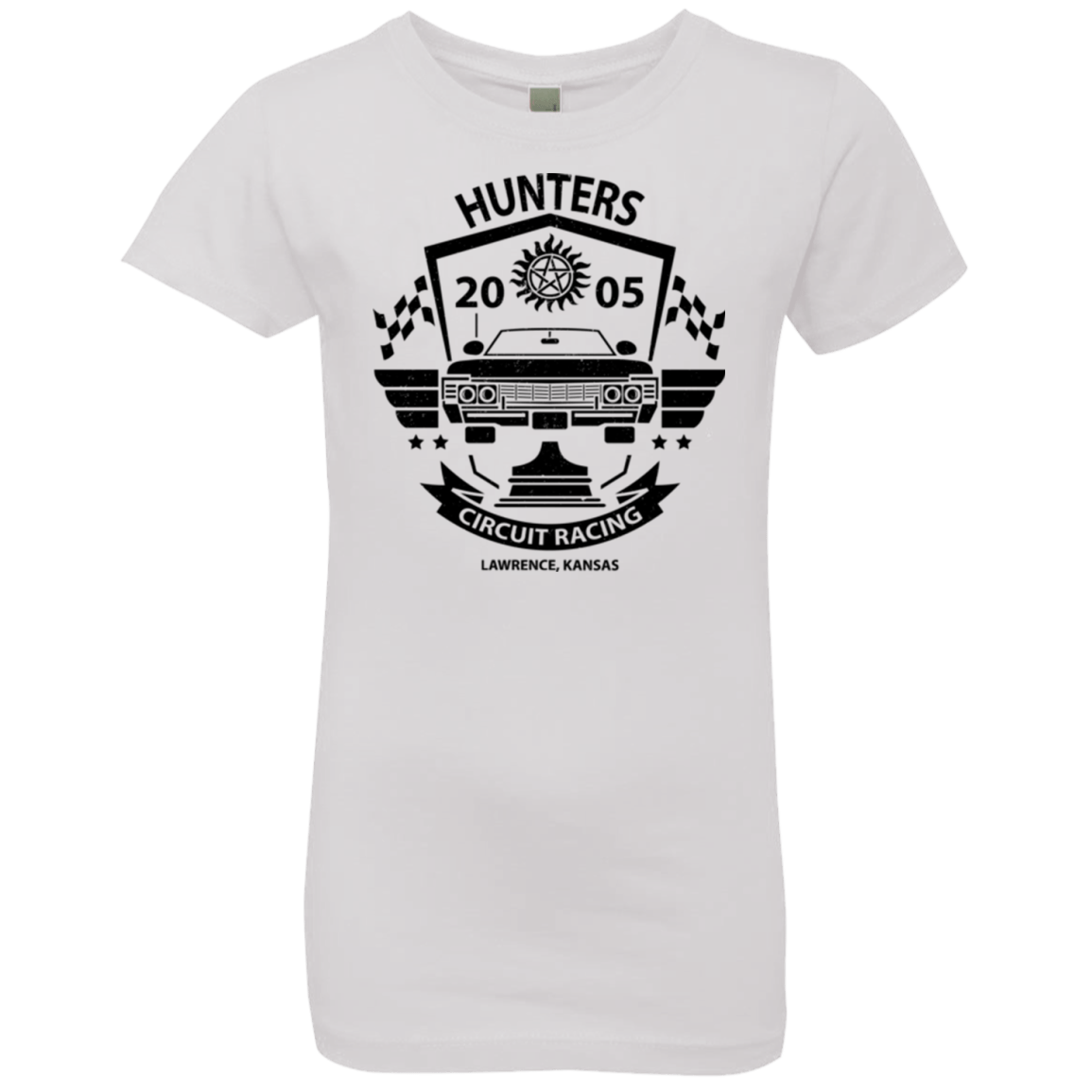 T-Shirts White / YXS Hunters Circuit Girls Premium T-Shirt