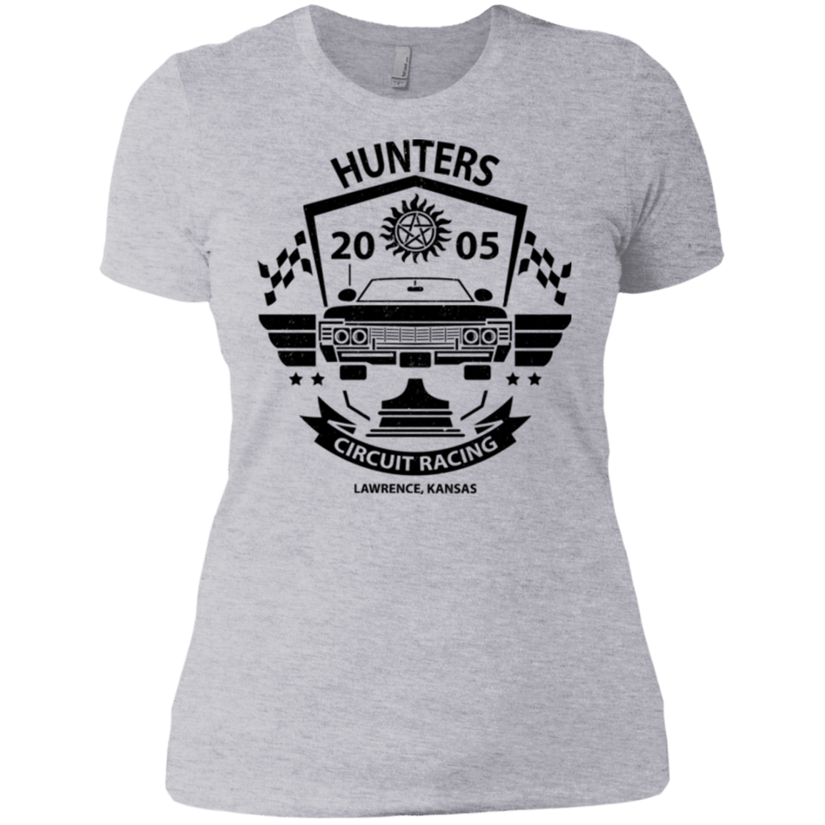T-Shirts Heather Grey / X-Small Hunters Circuit Women's Premium T-Shirt