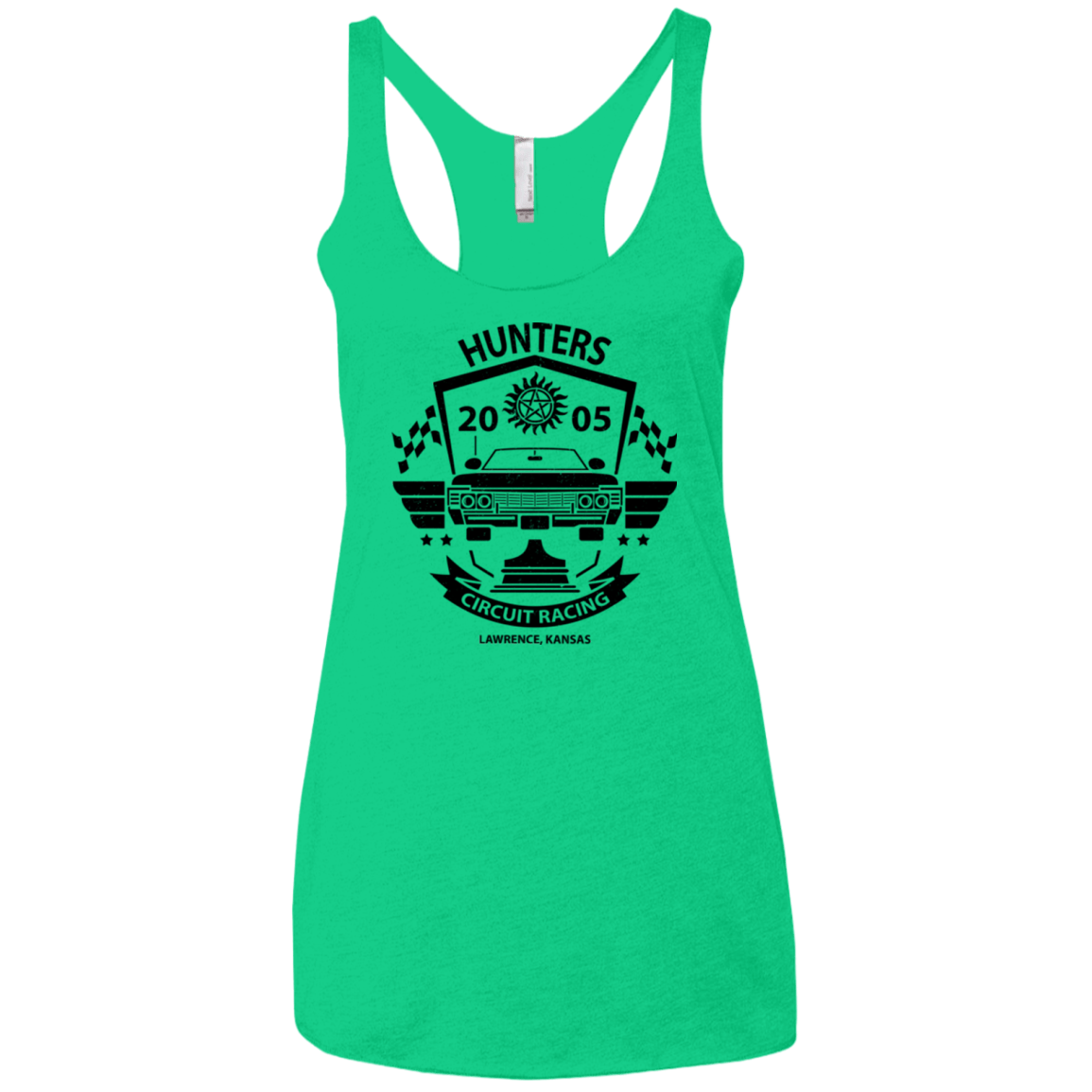 T-Shirts Envy / X-Small Hunters Circuit Women's Triblend Racerback Tank