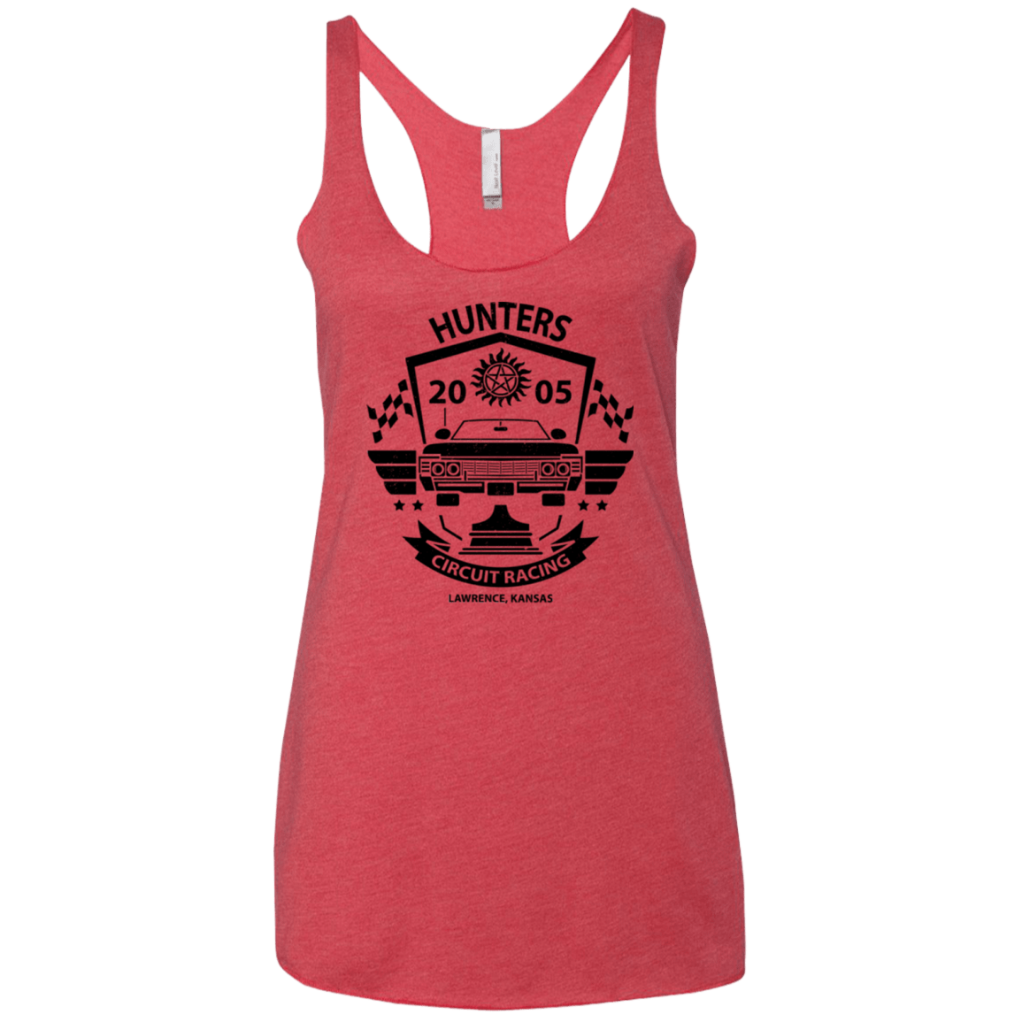 T-Shirts Vintage Red / X-Small Hunters Circuit Women's Triblend Racerback Tank
