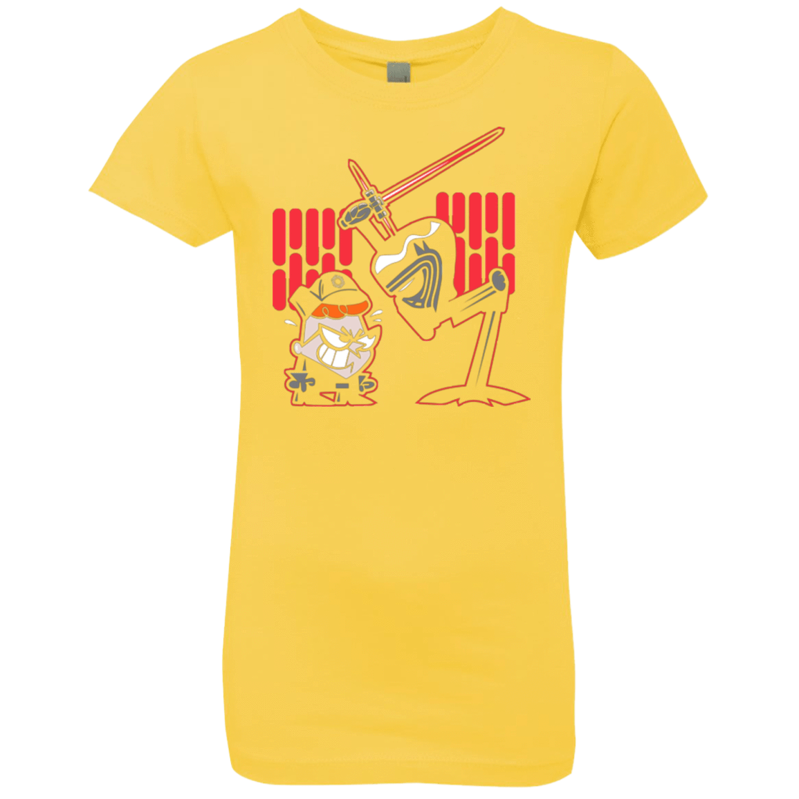 T-Shirts Vibrant Yellow / YXS Huxters First Order Girls Premium T-Shirt