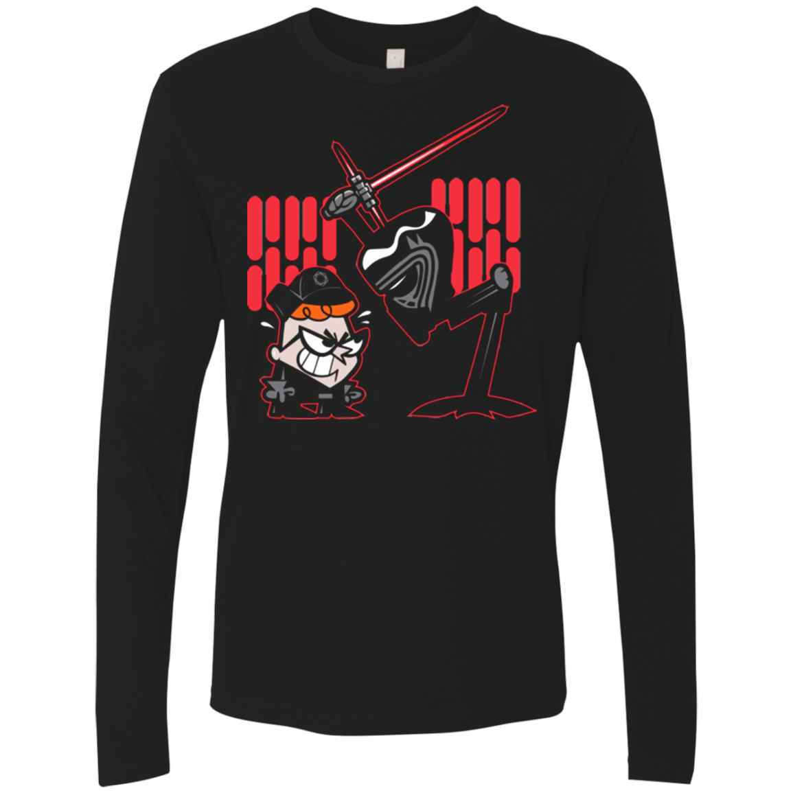 T-Shirts Black / Small Huxters First Order Men's Premium Long Sleeve