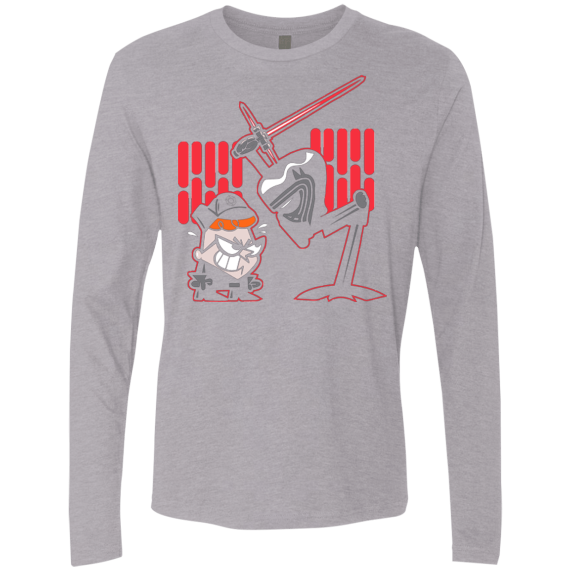 T-Shirts Heather Grey / Small Huxters First Order Men's Premium Long Sleeve