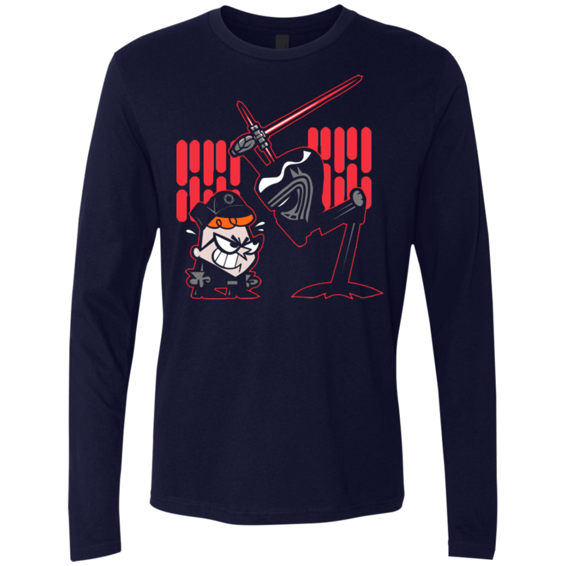 T-Shirts Midnight Navy / Small Huxters First Order Men's Premium Long Sleeve