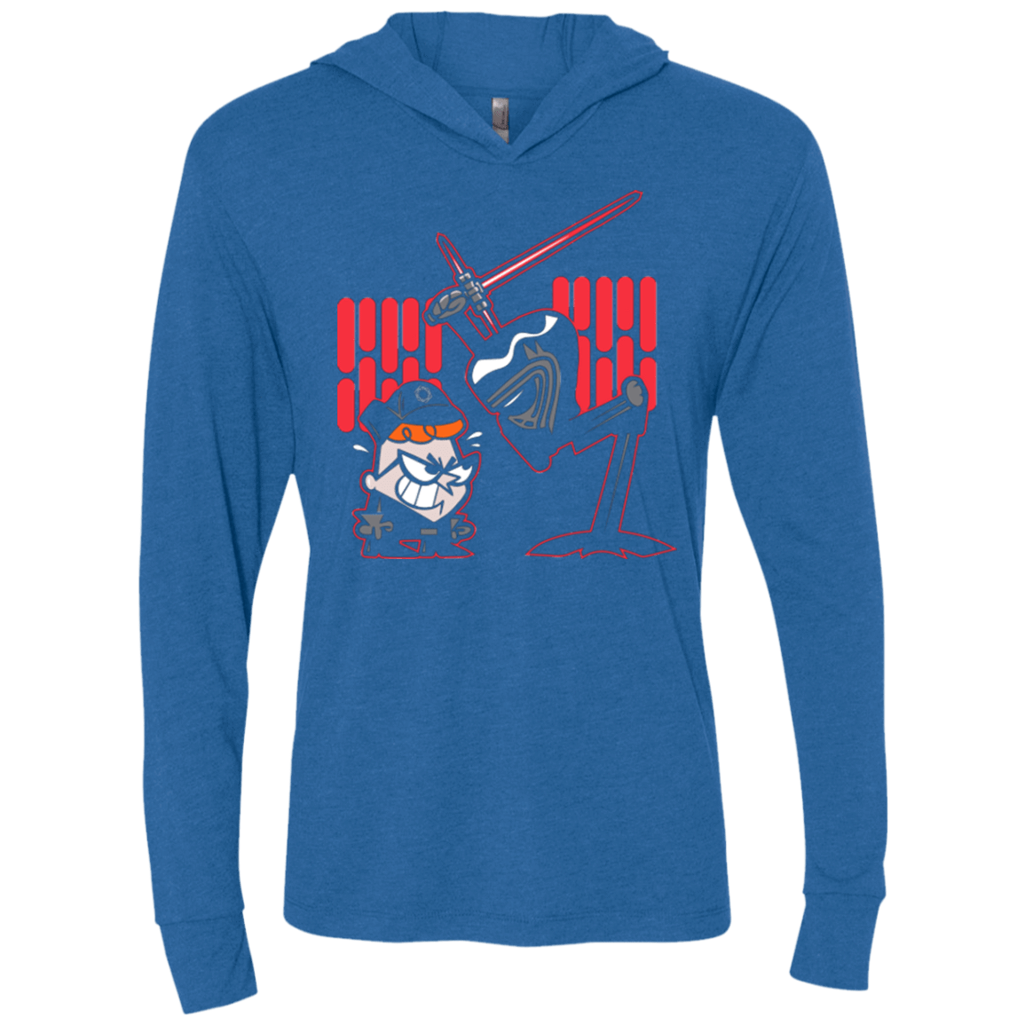 T-Shirts Vintage Royal / X-Small Huxters First Order Triblend Long Sleeve Hoodie Tee