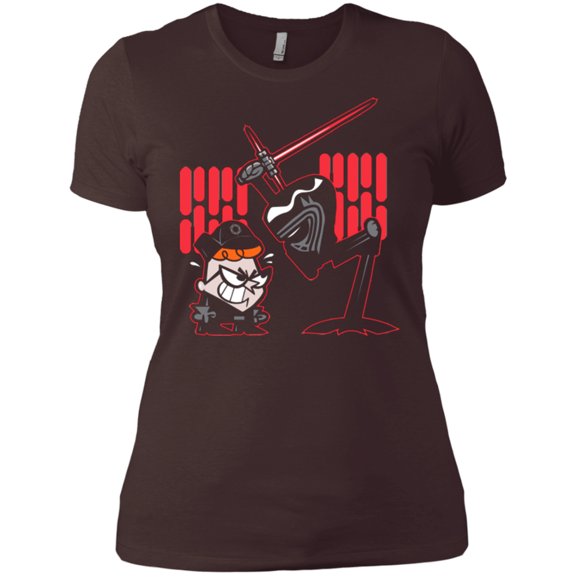 T-Shirts Dark Chocolate / X-Small Huxters First Order Women's Premium T-Shirt